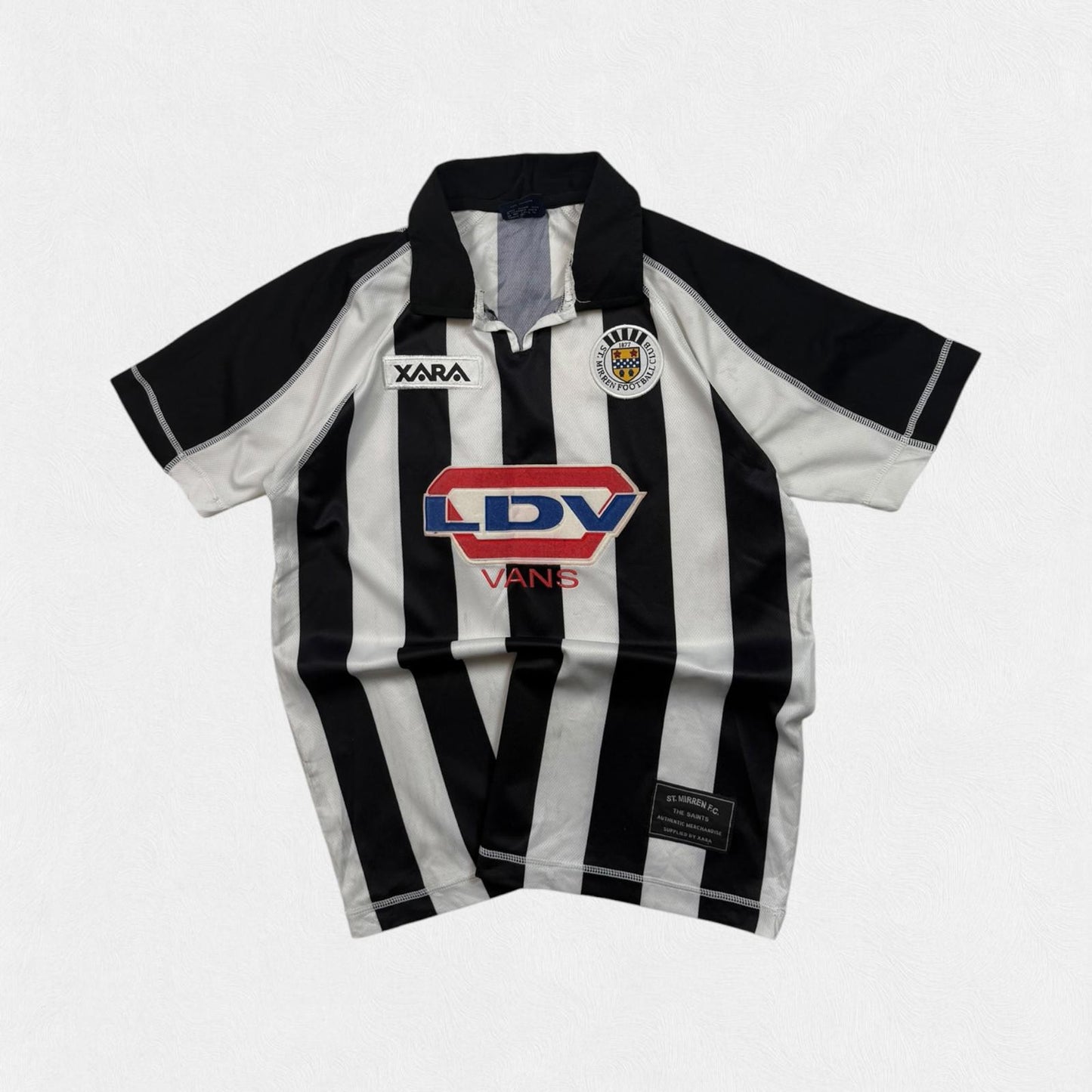 Vintage St Mirren 2001/02 home football shirt (S)