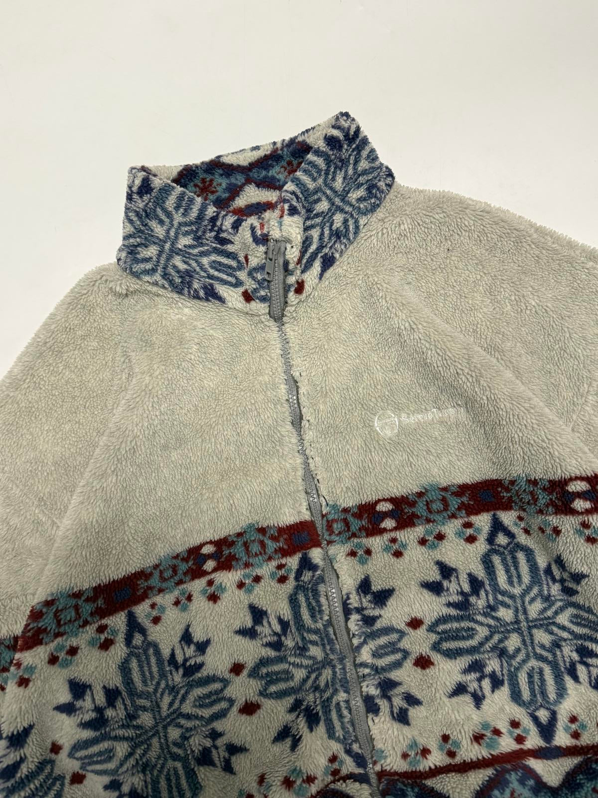 Vintage 90s Sergio Tacchini sherpa fleece (L)