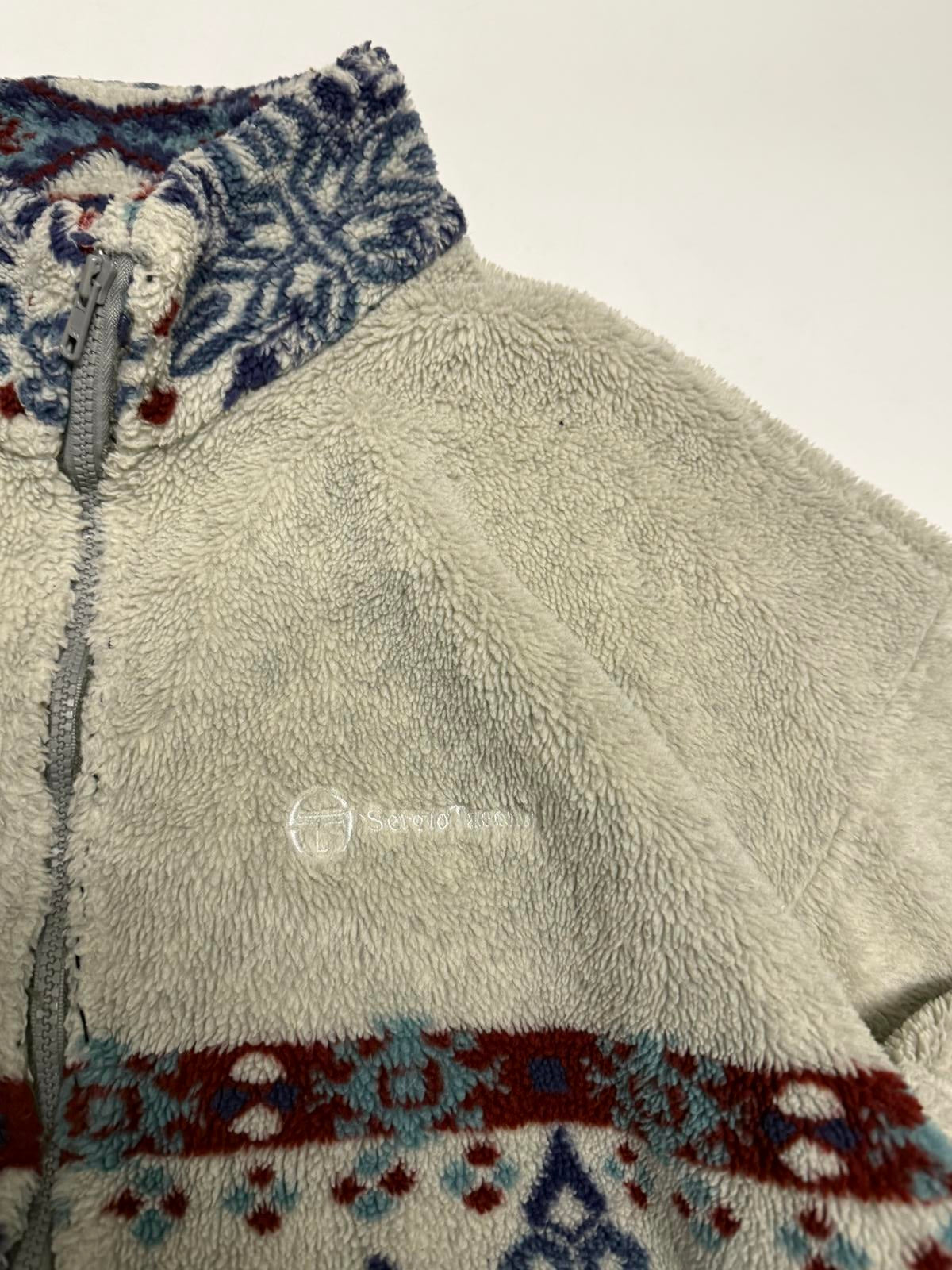 Vintage 90s Sergio Tacchini sherpa fleece (L)
