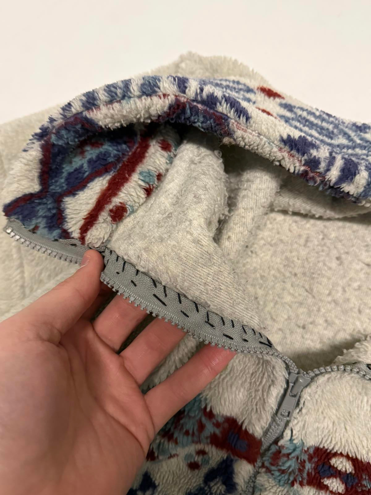 Vintage 90s Sergio Tacchini sherpa fleece (L)