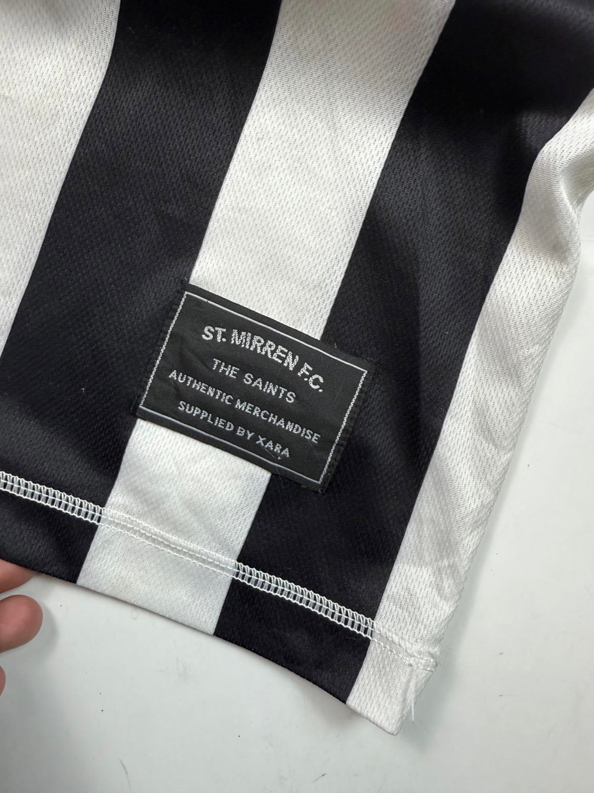 Vintage St Mirren 2001/02 home football shirt (S)