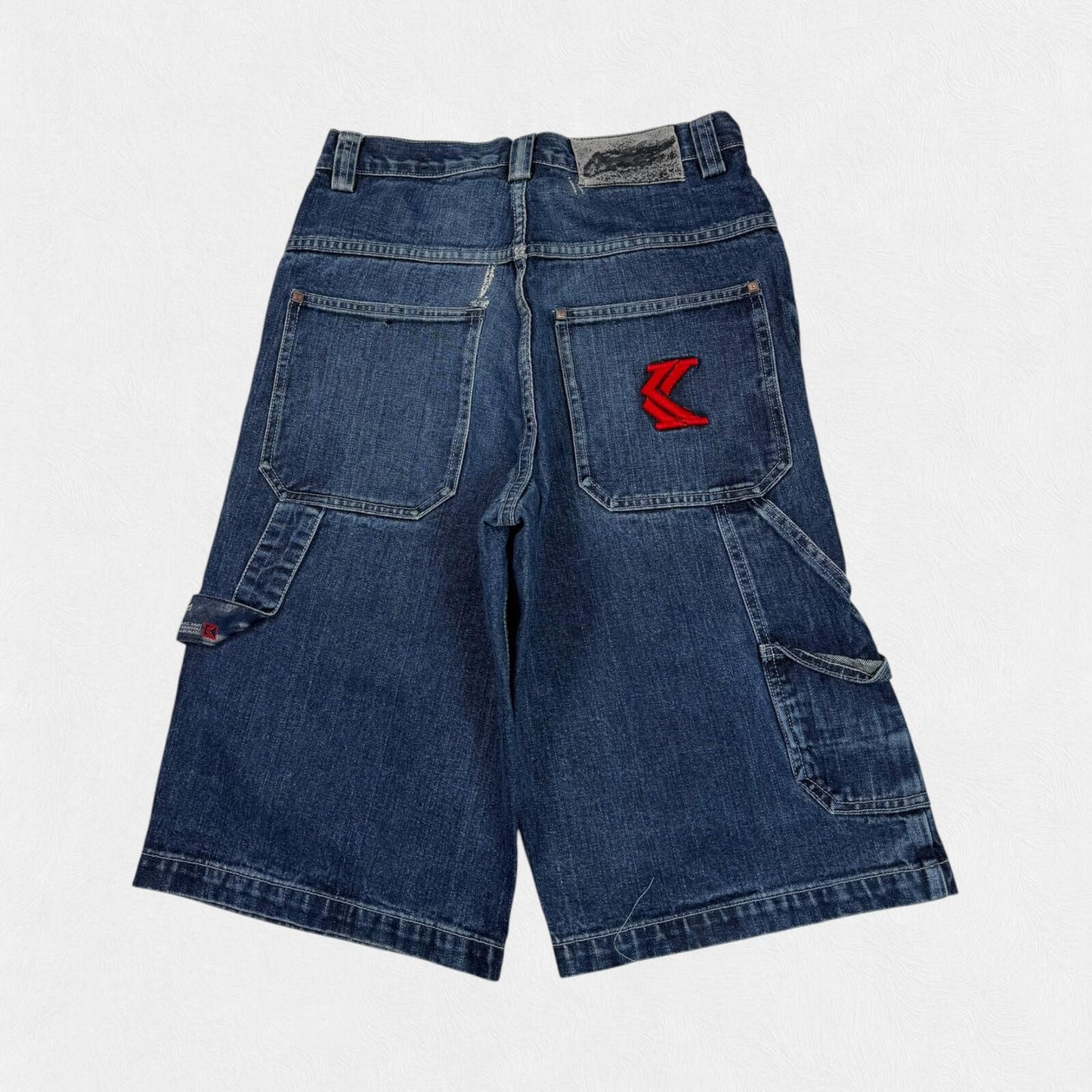 Vintage Y2K Karl Kani baggy carpenter hip hop jorts (W30)
