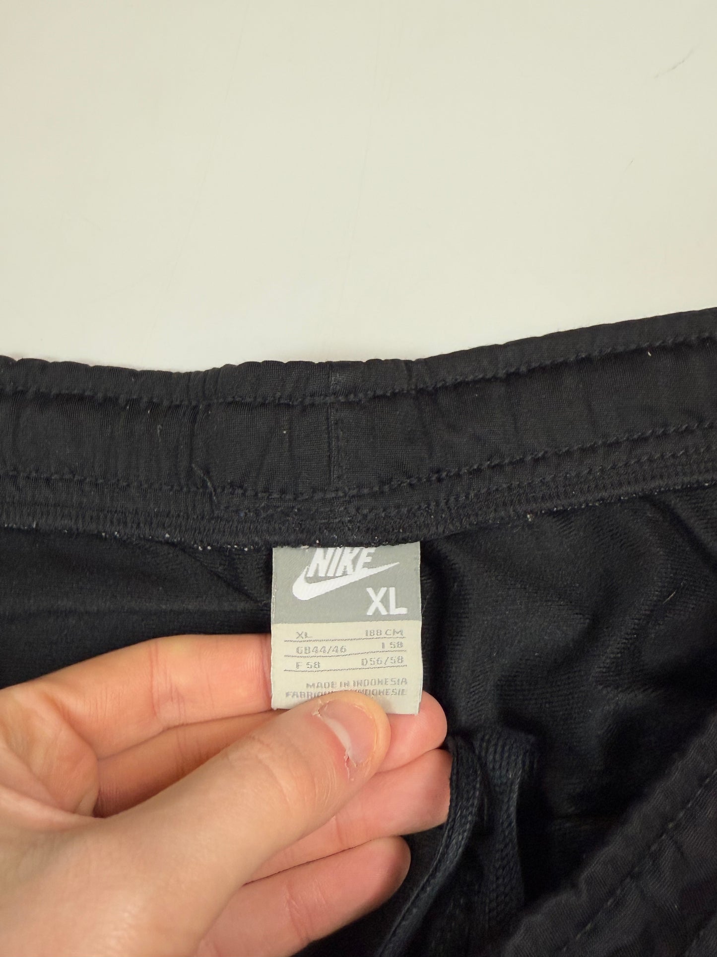Vintage Nike baggy side stripe track pants (XL)