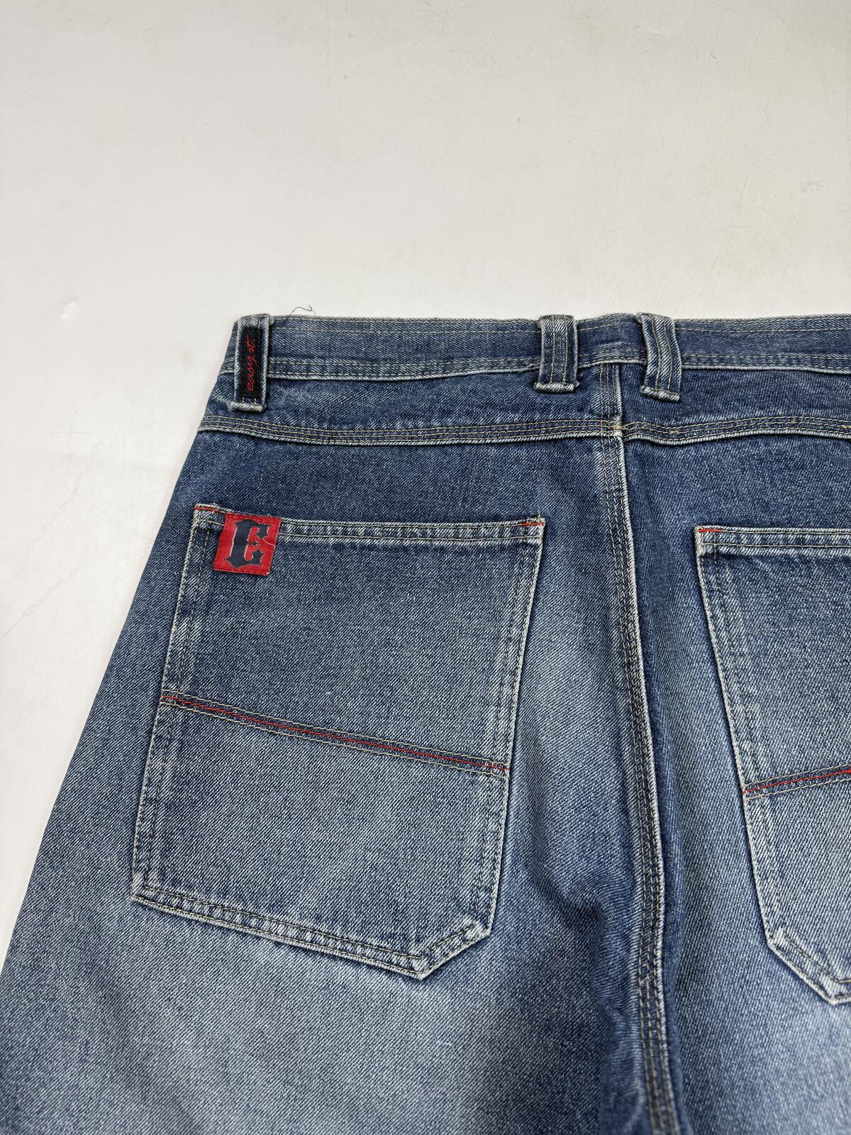 Vintage Y2K baggy hip hop jorts (W36)