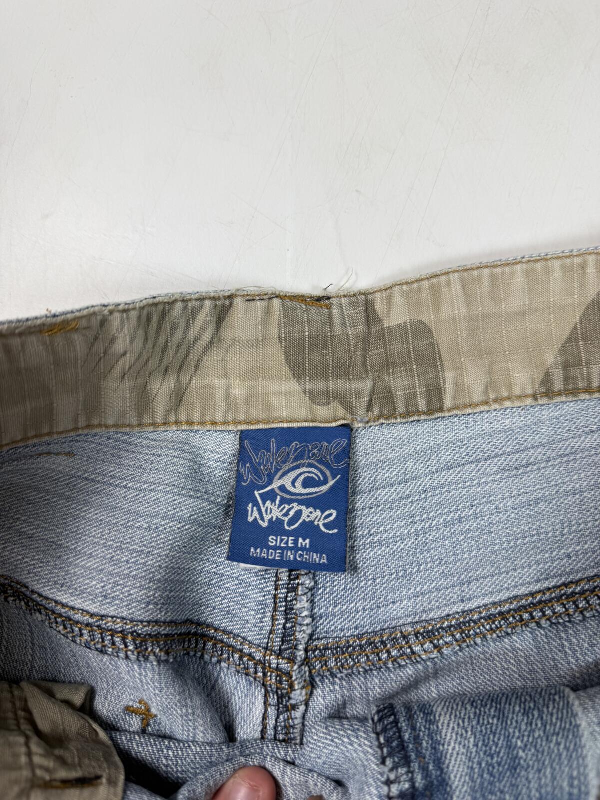 Vintage Y2K Surfwear baggy hip hop jorts (W34)