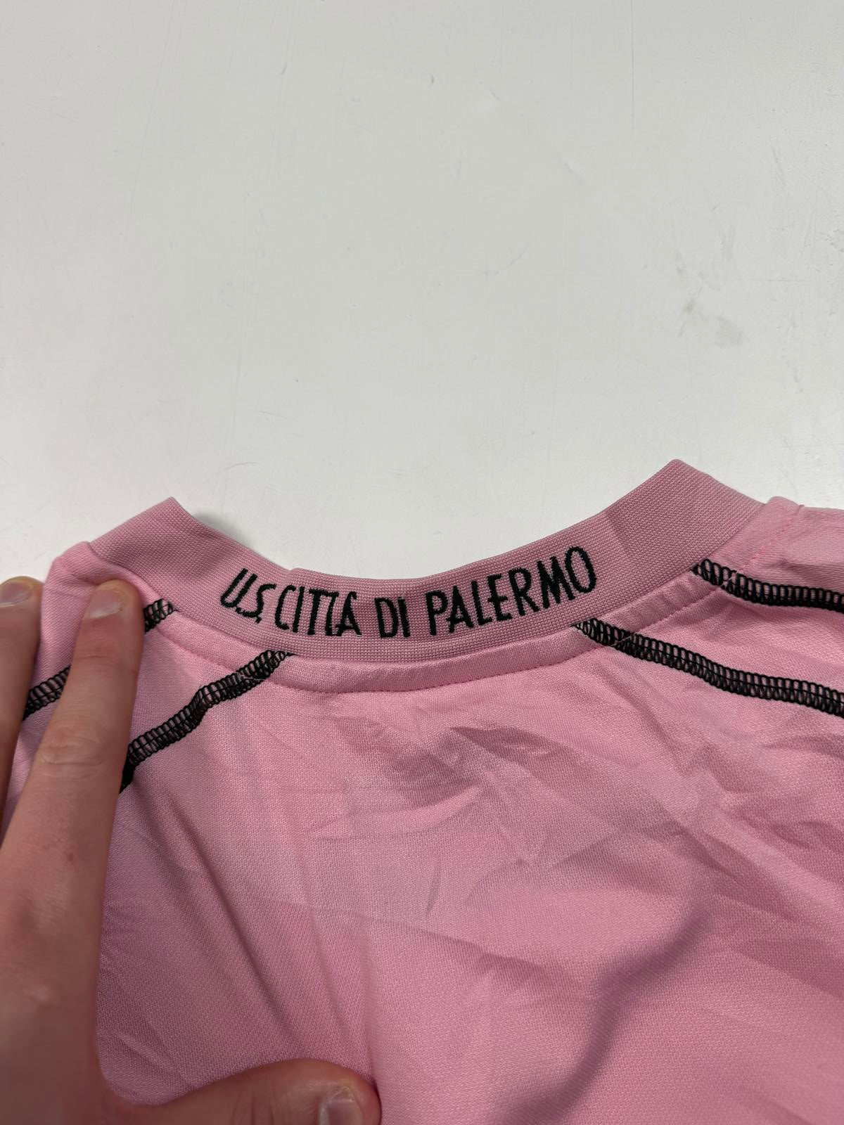 Vintage Palermo 2005/06 Lotto home football shirt (M)