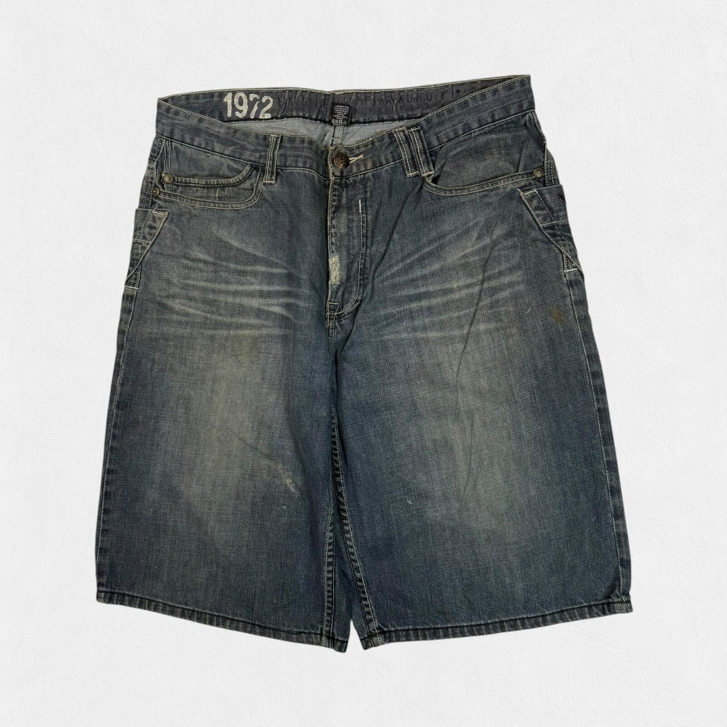 Vintage Ecko Unltd baggy hip hop jorts (W36)