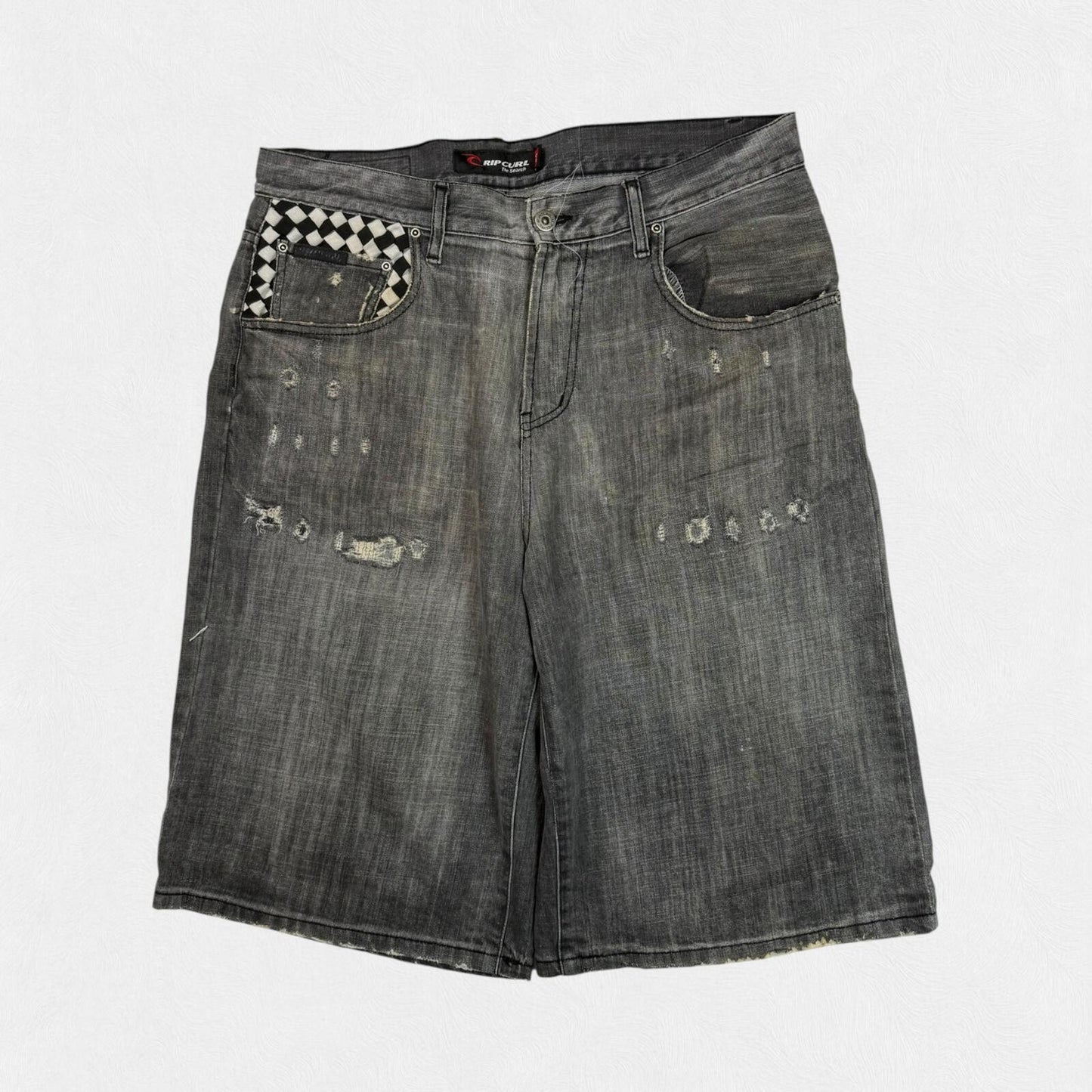 Vintage Y2K Ripcurl baggy hip hop jorts (W34)