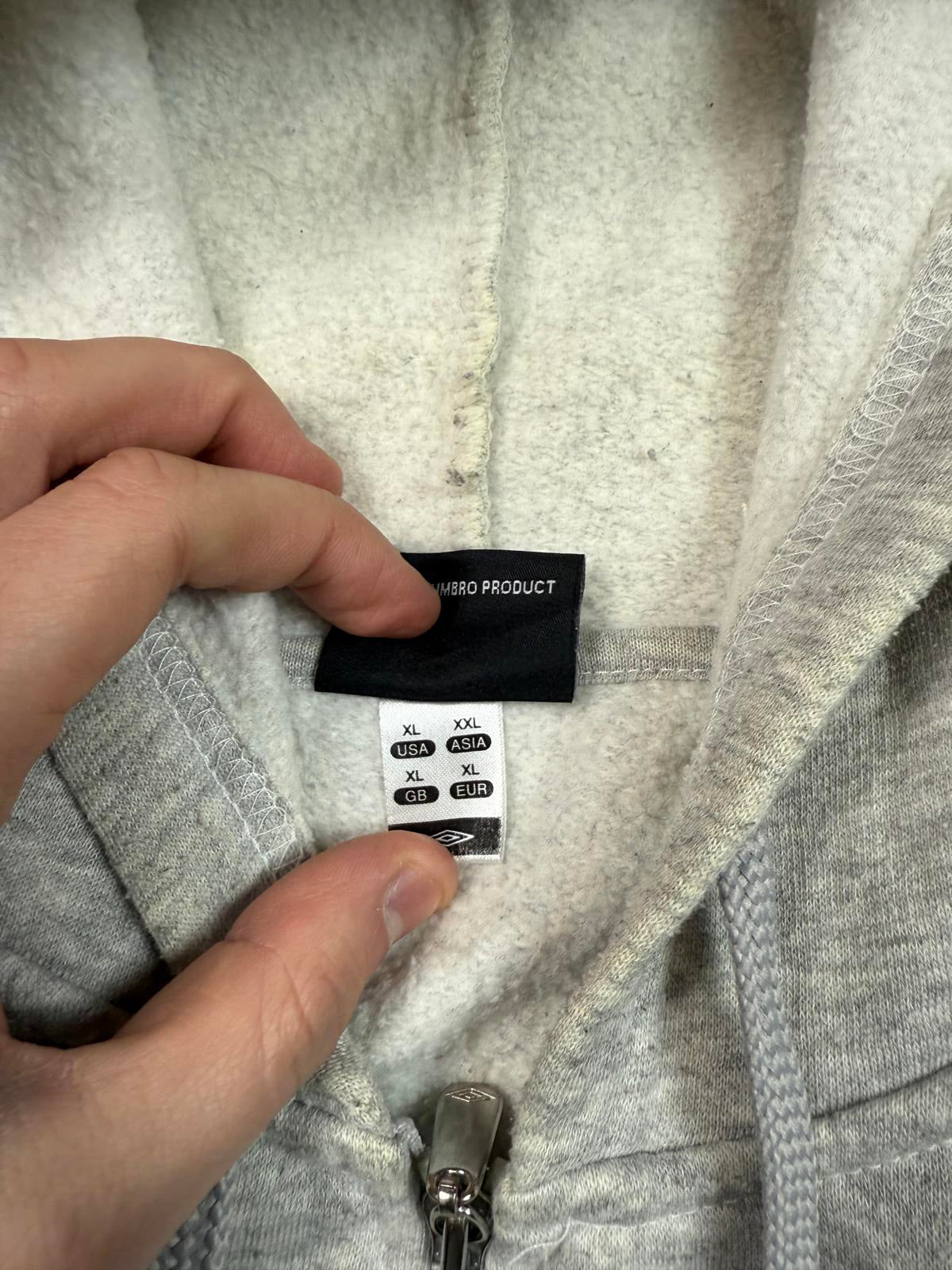 Vintage Umbro full zip hoodie (XL)