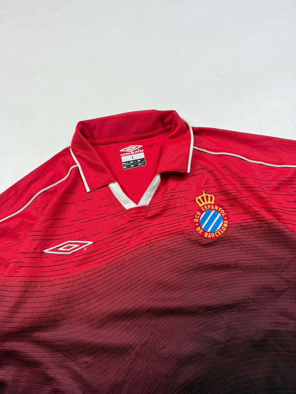 Vintage Espanyol 2002-04 Umbro football shirt (L)