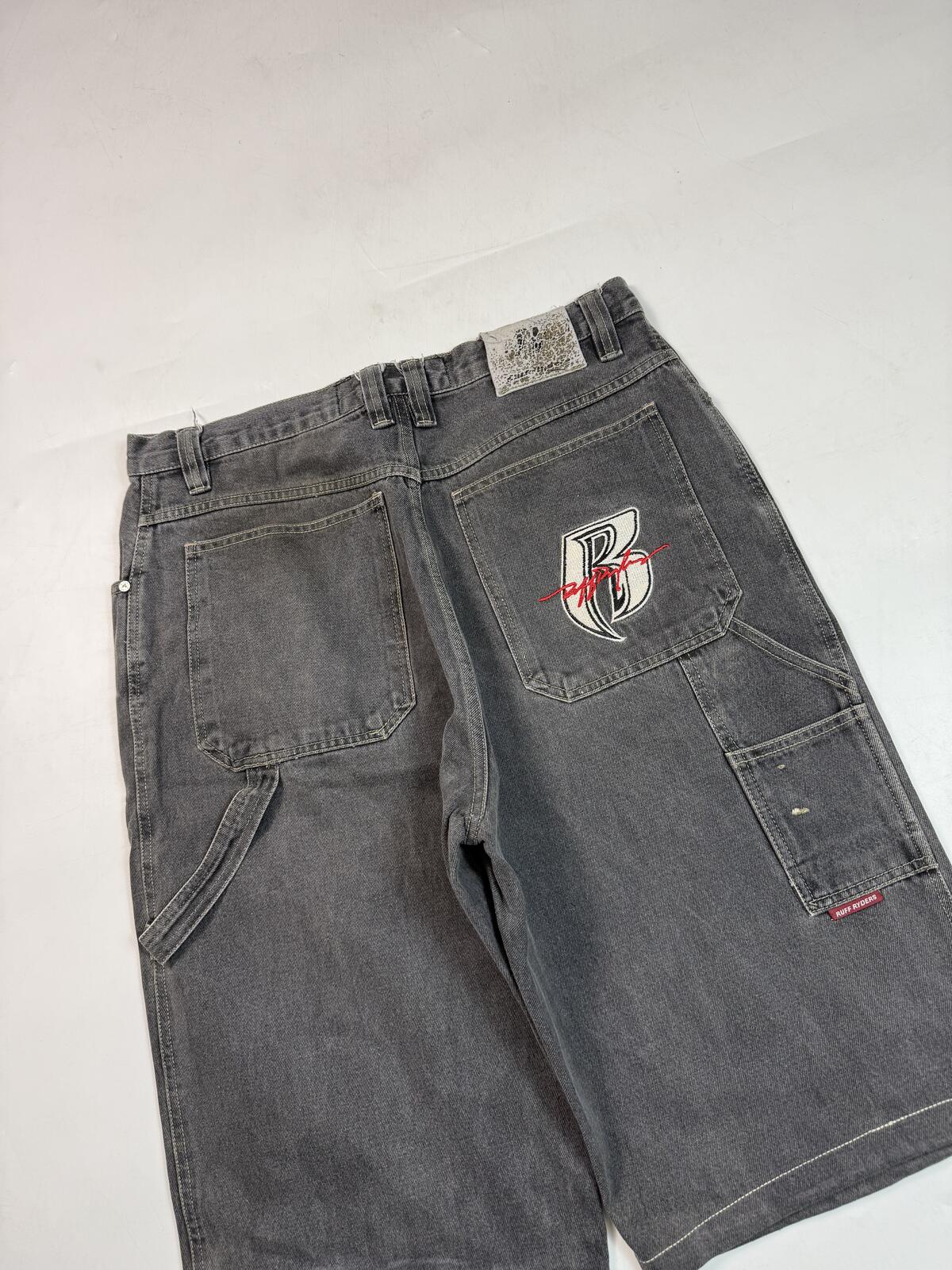 Vintage Y2K baggy hip hop carpenter jorts (W36)