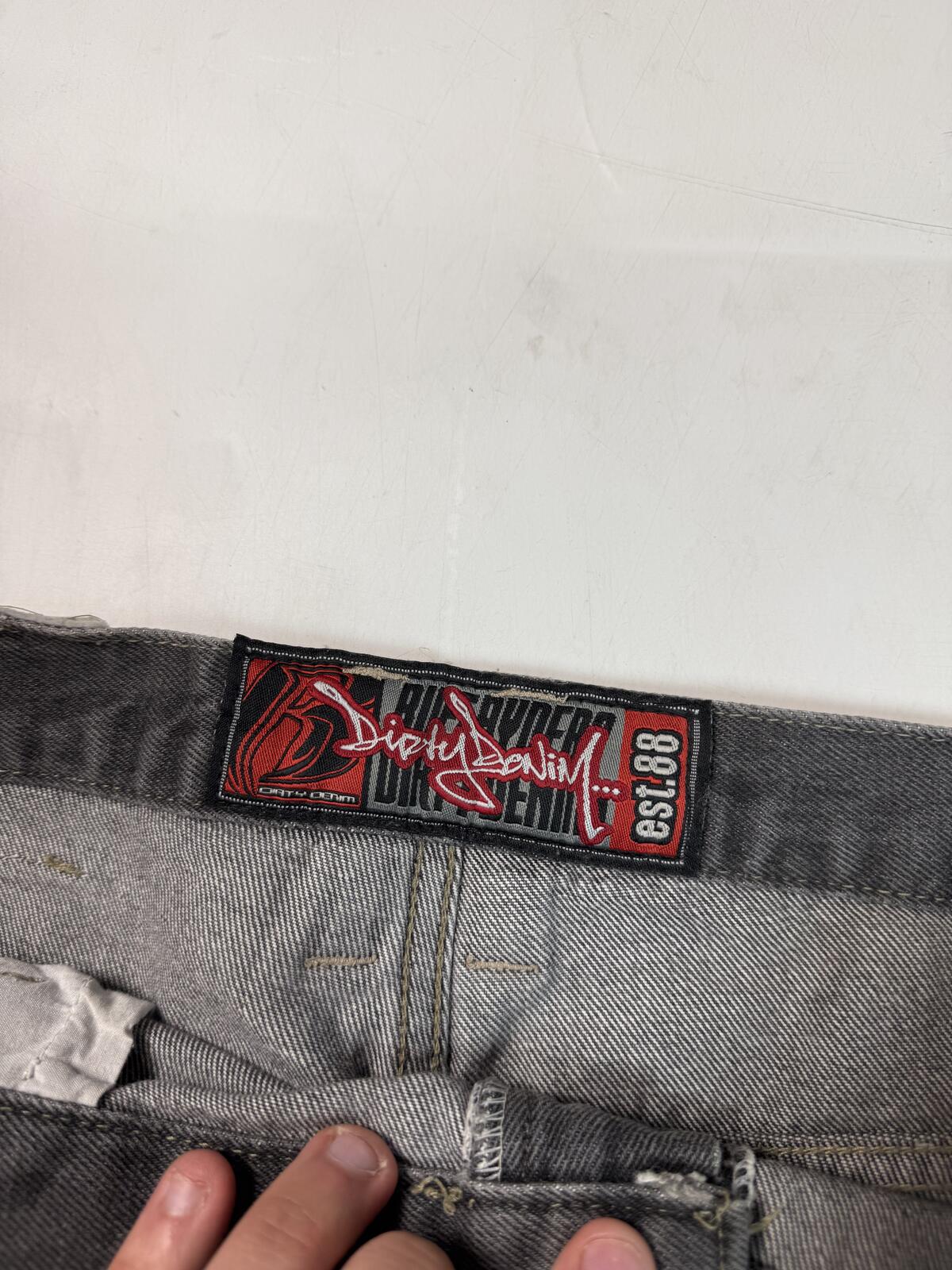 Vintage Y2K baggy hip hop carpenter jorts (W36)
