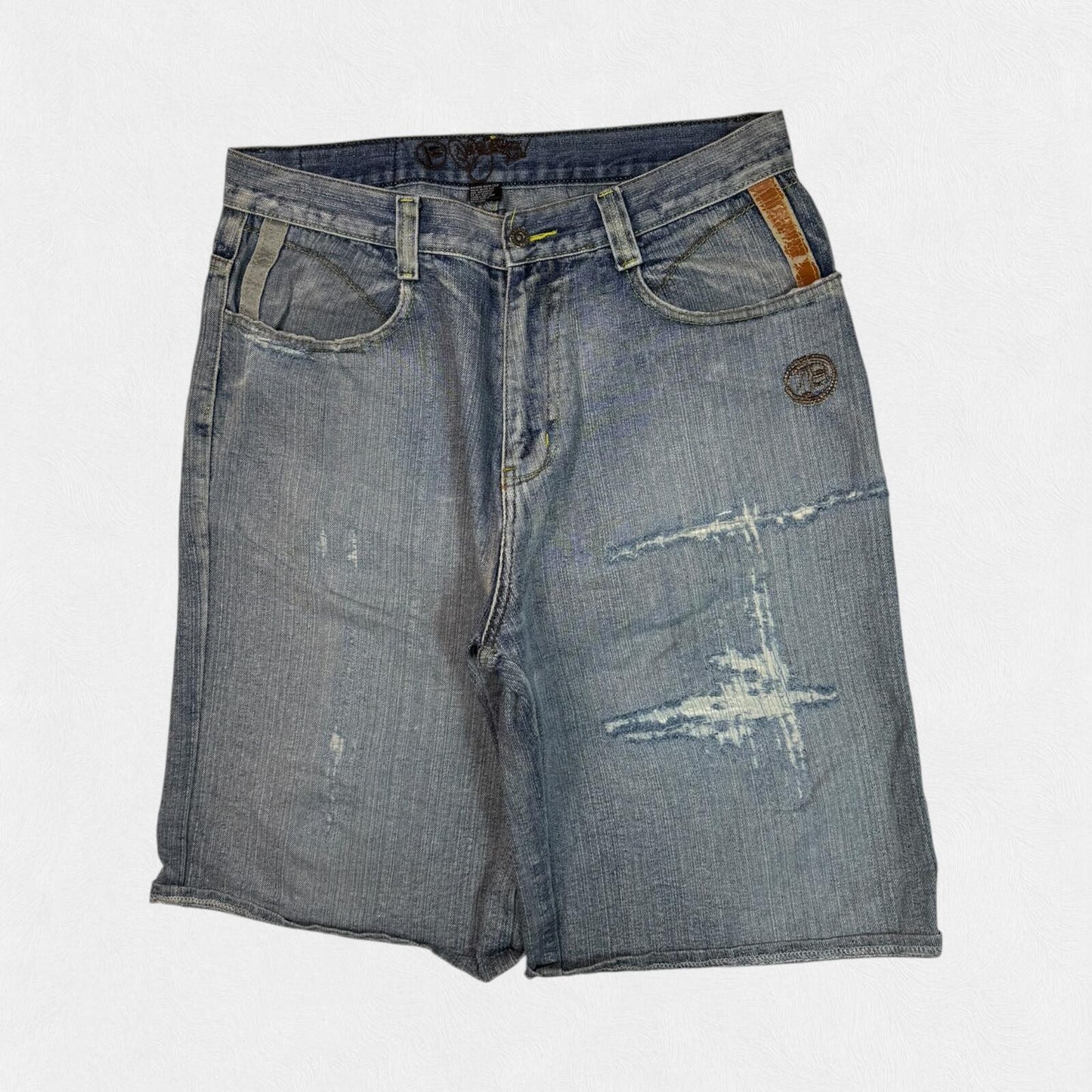Vintage Y2K Pepe jeans baggy hip hop shorts (W36)