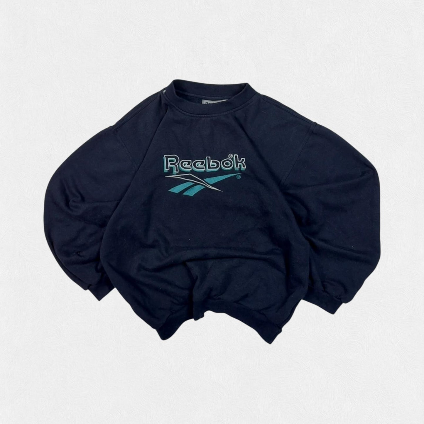 Vintage 90s Reebok spell out sweatshirt (S)