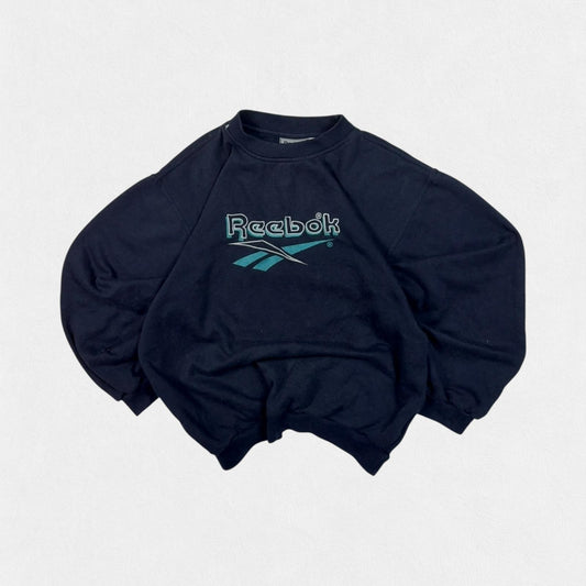 Vintage 90s Reebok spell out sweatshirt (S)