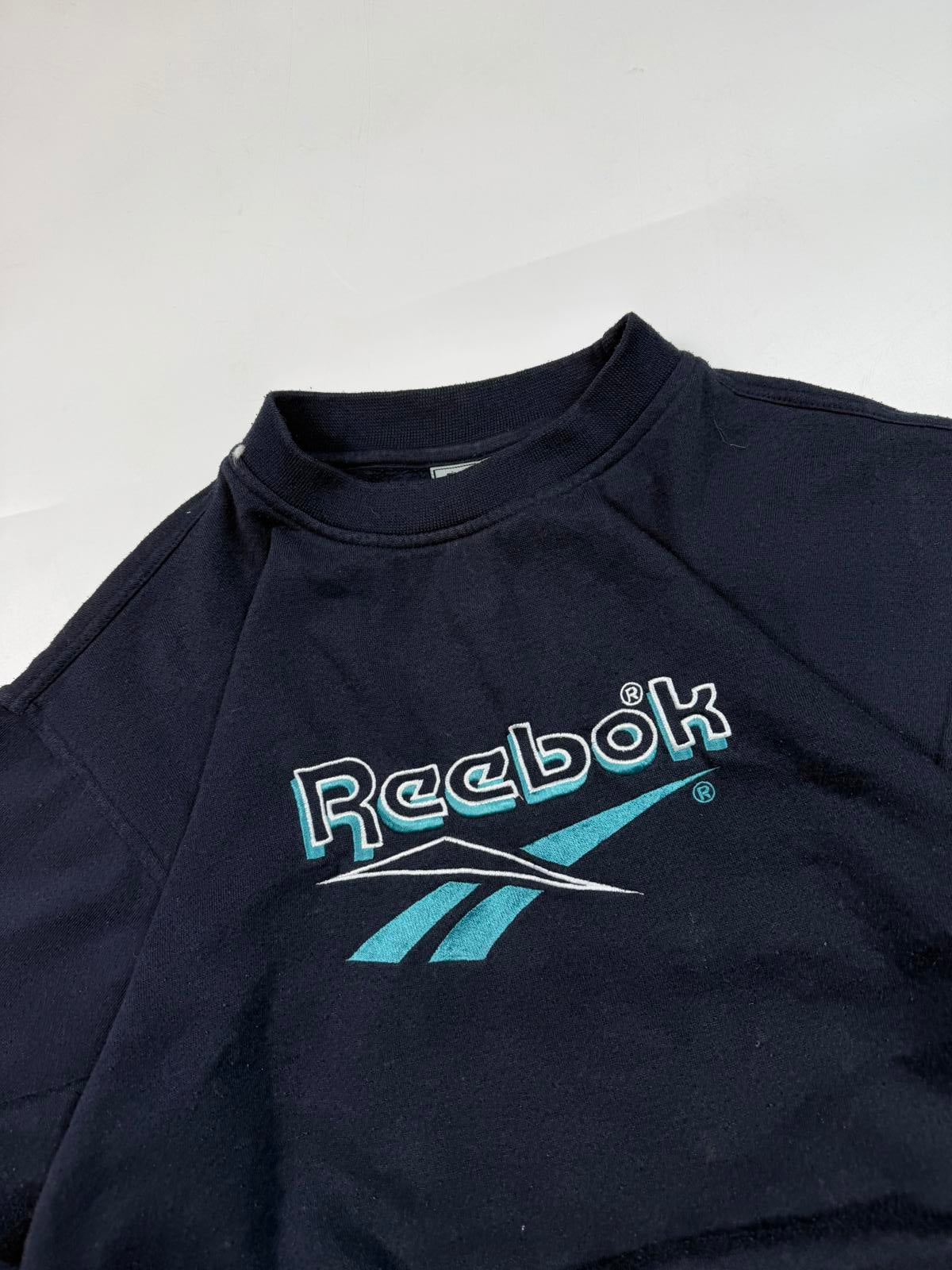 Vintage 90s Reebok spell out sweatshirt (S)