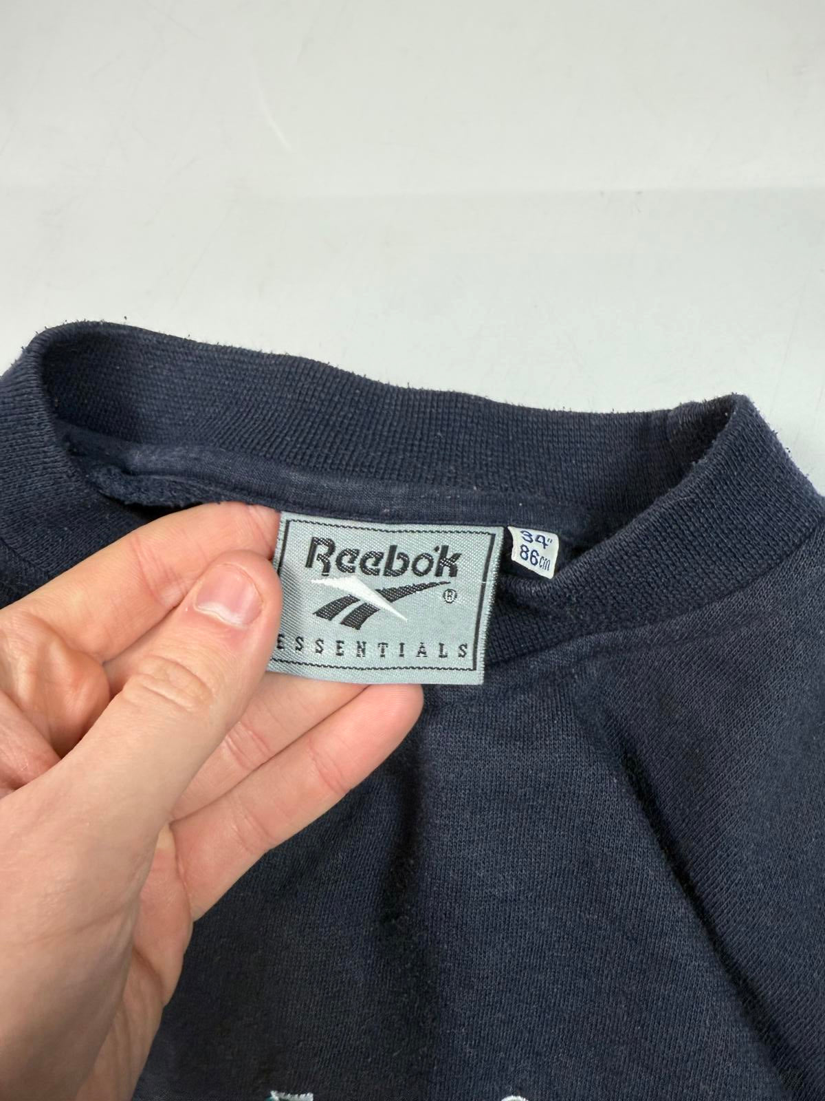 Vintage 90s Reebok spell out sweatshirt (S)