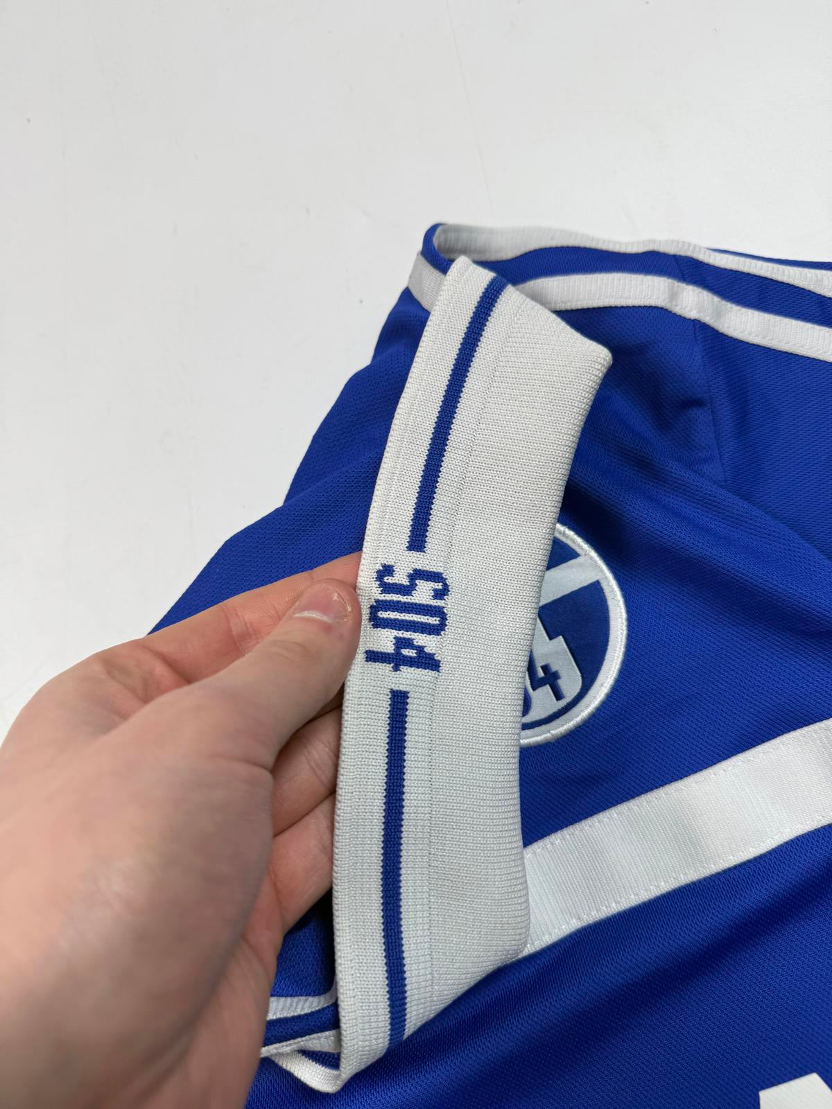 Vintage Schalke 2001/02 Adidas home football shirt (L)