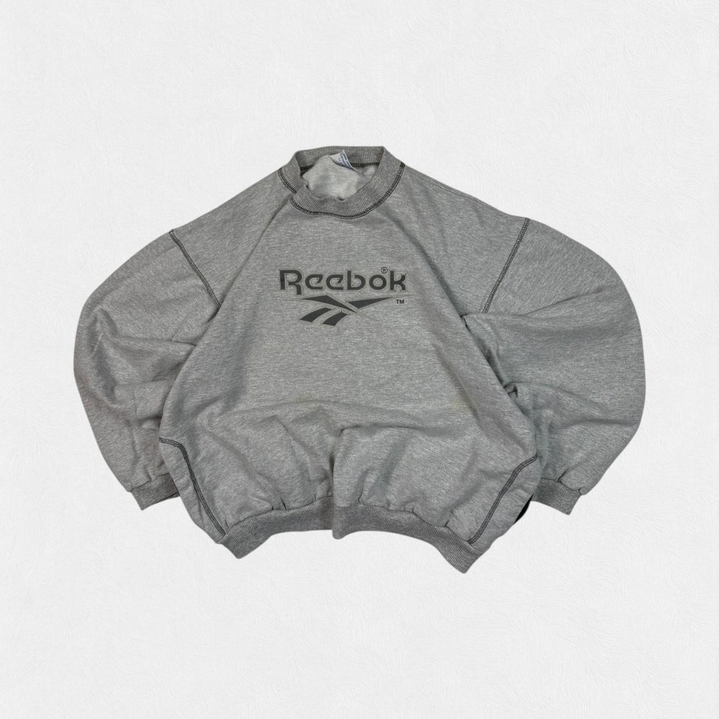 Vintage Reebok spell out sweatshirt (S)