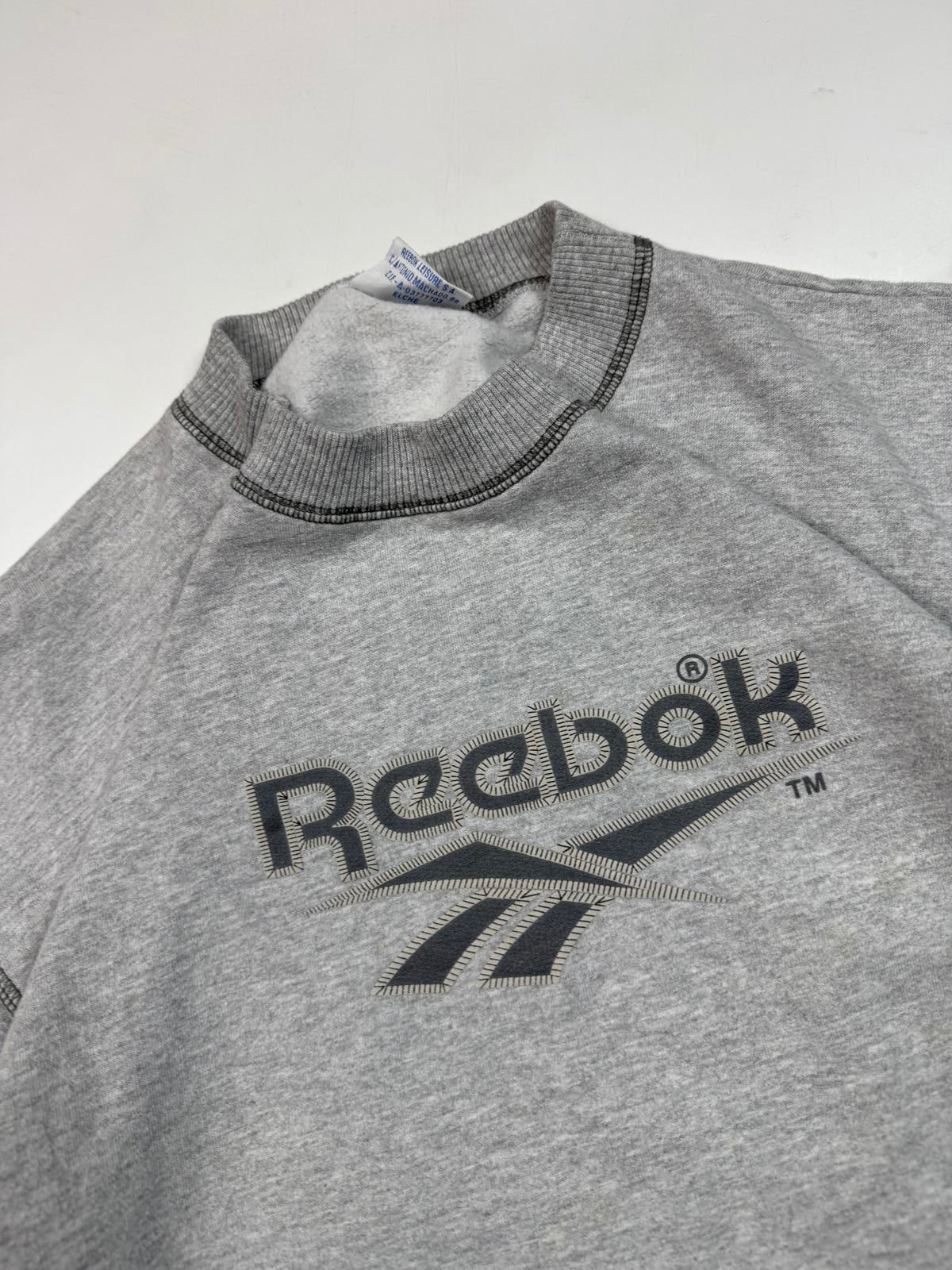 Vintage Reebok spell out sweatshirt (S)