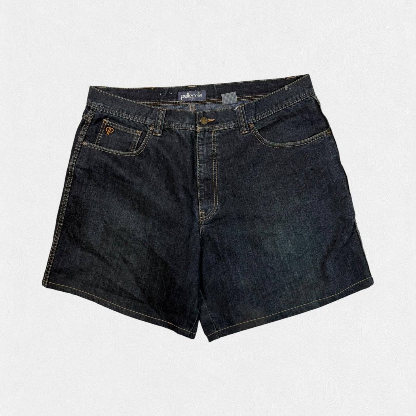 Vintage Y2K Pelle Pelle baggy hip hop jorts (W40)