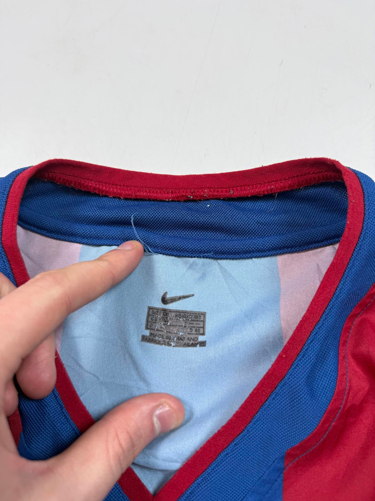 Vintage FC Barcelona 2002/03 Nike football shirt (XXL)