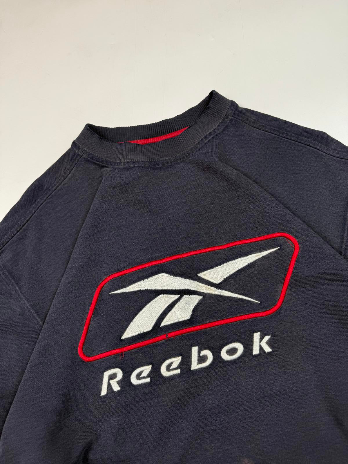 Vintage Reebok spell out sweatshirt (M)
