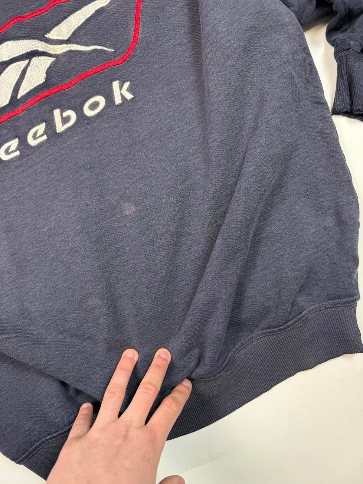 Vintage Reebok spell out sweatshirt (M)