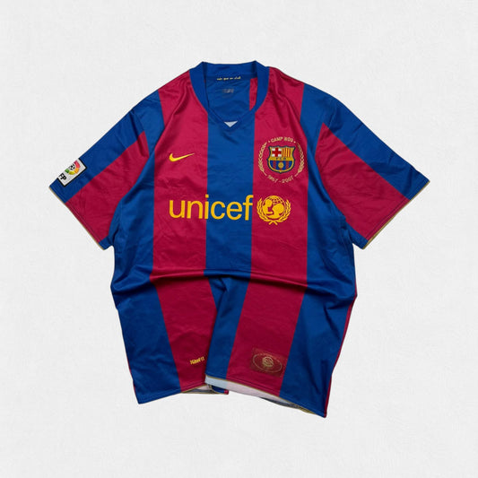Vintage FC Barcelona 2007/08 Nike football shirt (XXL)