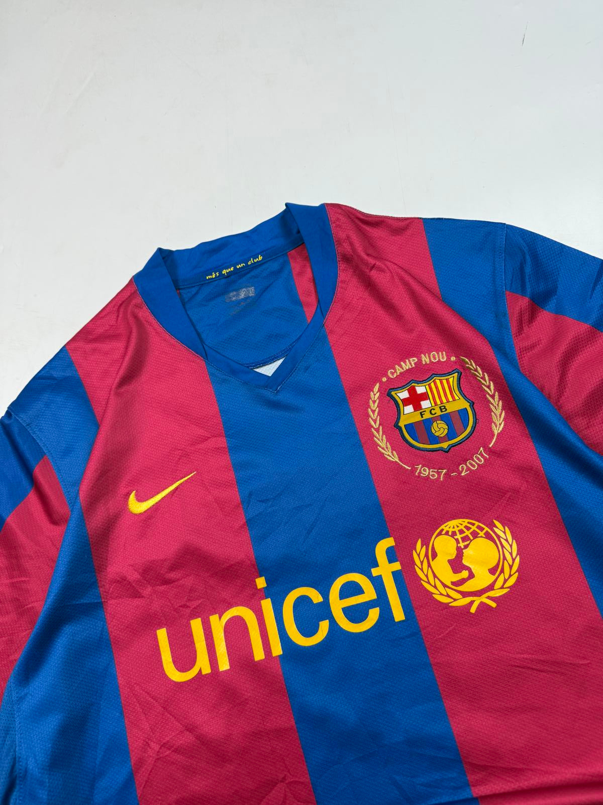 Vintage FC Barcelona 2007/08 Nike football shirt (XXL)
