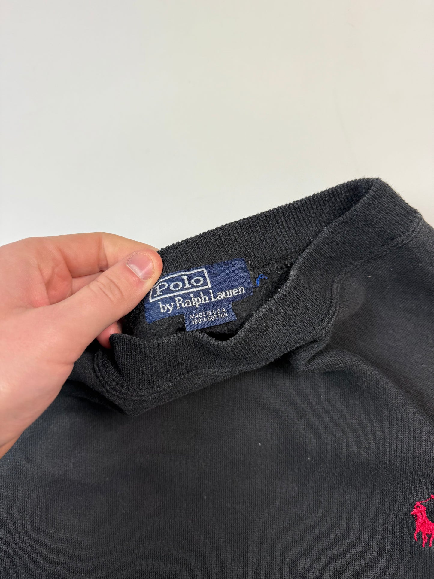 Vintage Polo Ralph Lauren small logo sweatshirt (L)