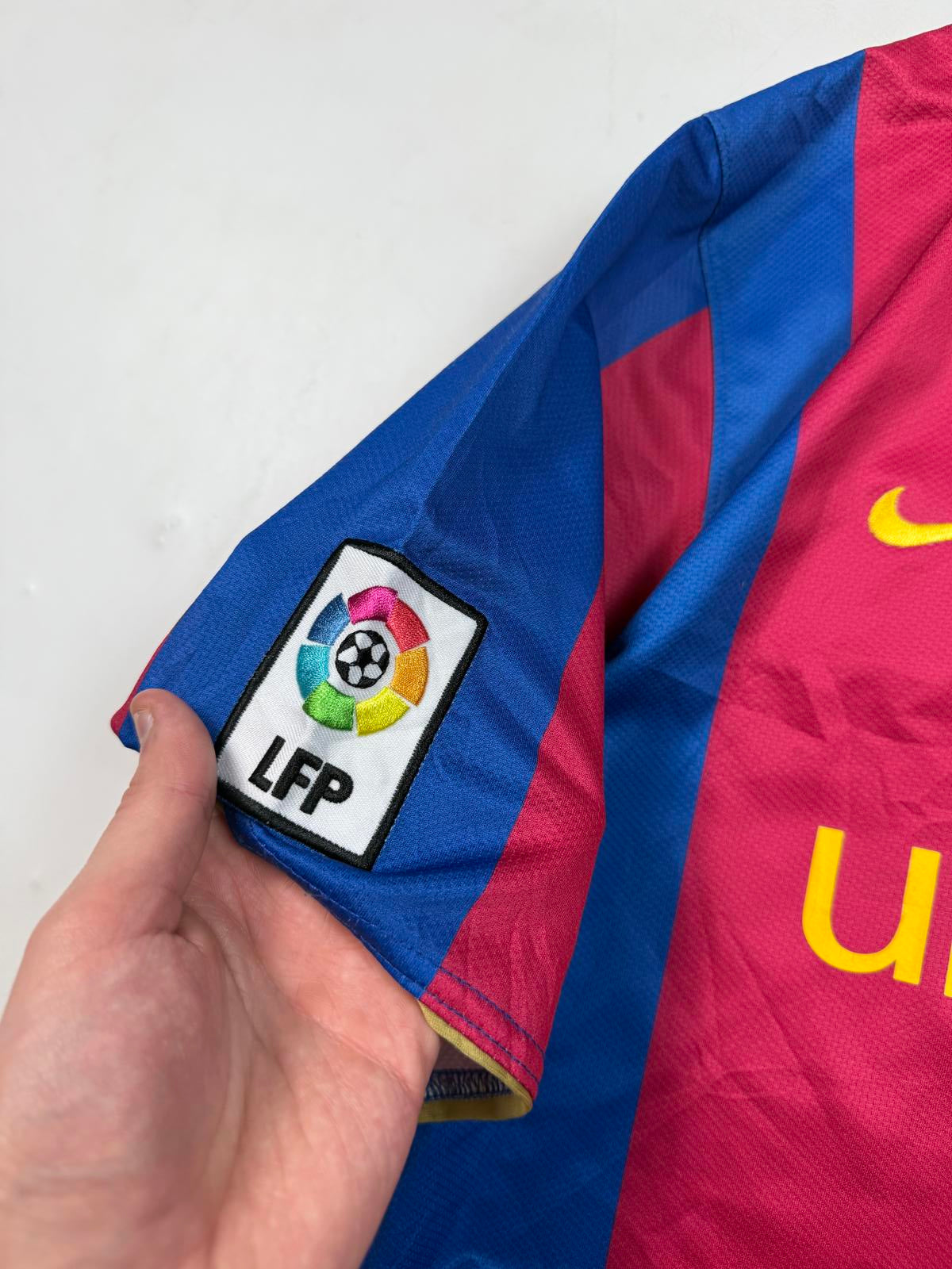 Vintage FC Barcelona 2007/08 Nike football shirt (XXL)
