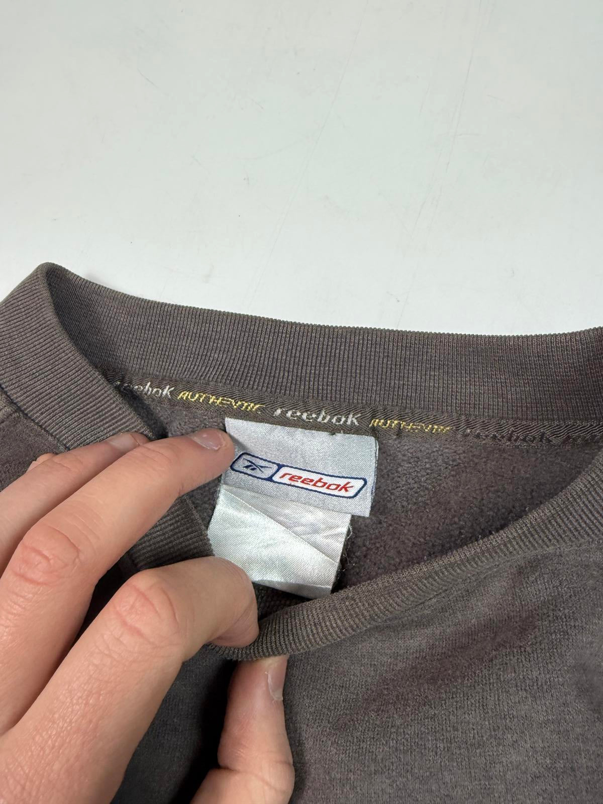Vintage Reebok spell out sweatshirt (L)