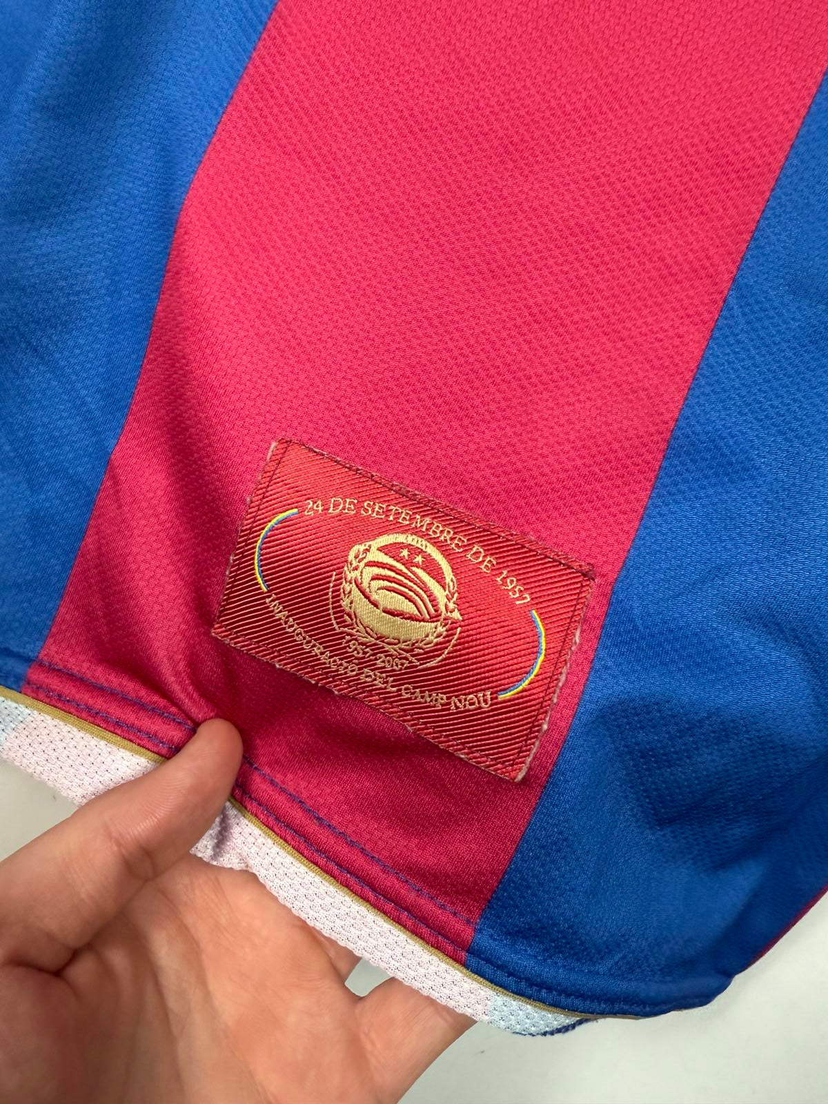 Vintage FC Barcelona 2007/08 Nike football shirt (XXL)