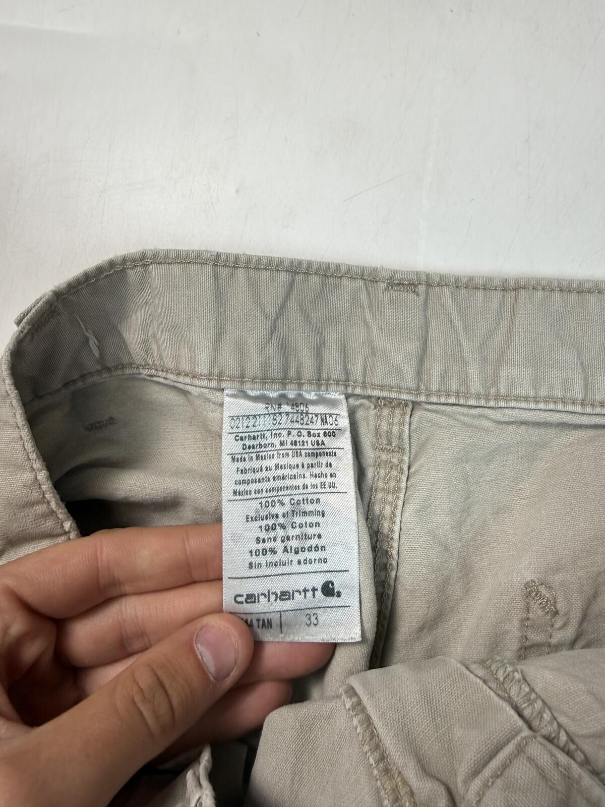 Carhartt baggy wide leg carpenter shorts (W33)
