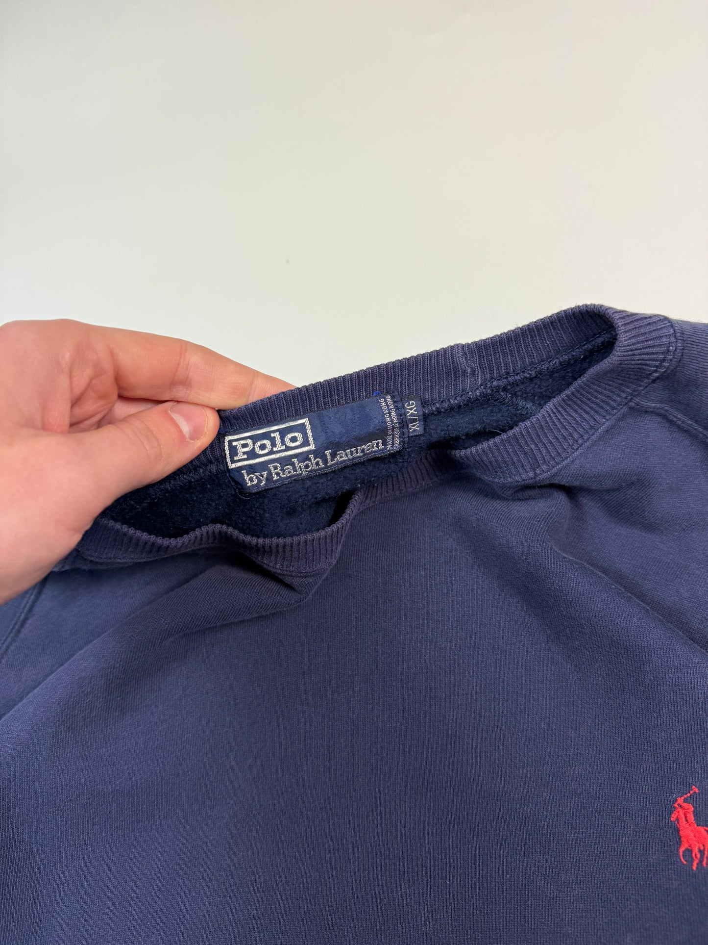 Vintage Polo Ralph Lauren small logo sweatshirt (XL)
