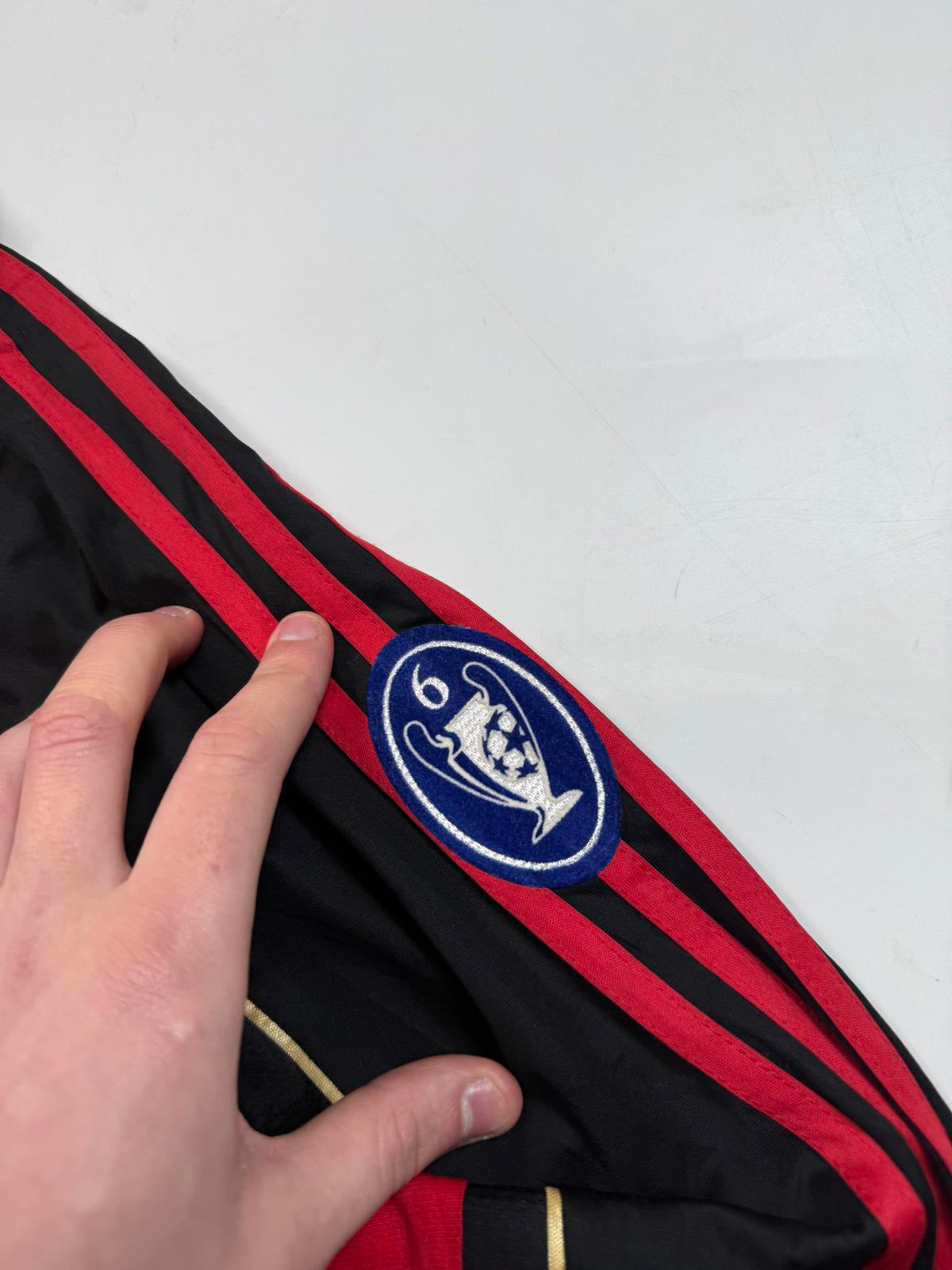 Vintage AC Milan 2006/07 Adidas Kaka football shirt (L)