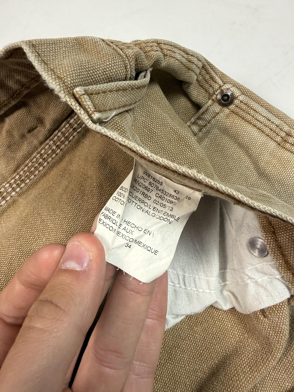 Dickies workwear baggy carpenter shorts (W34)