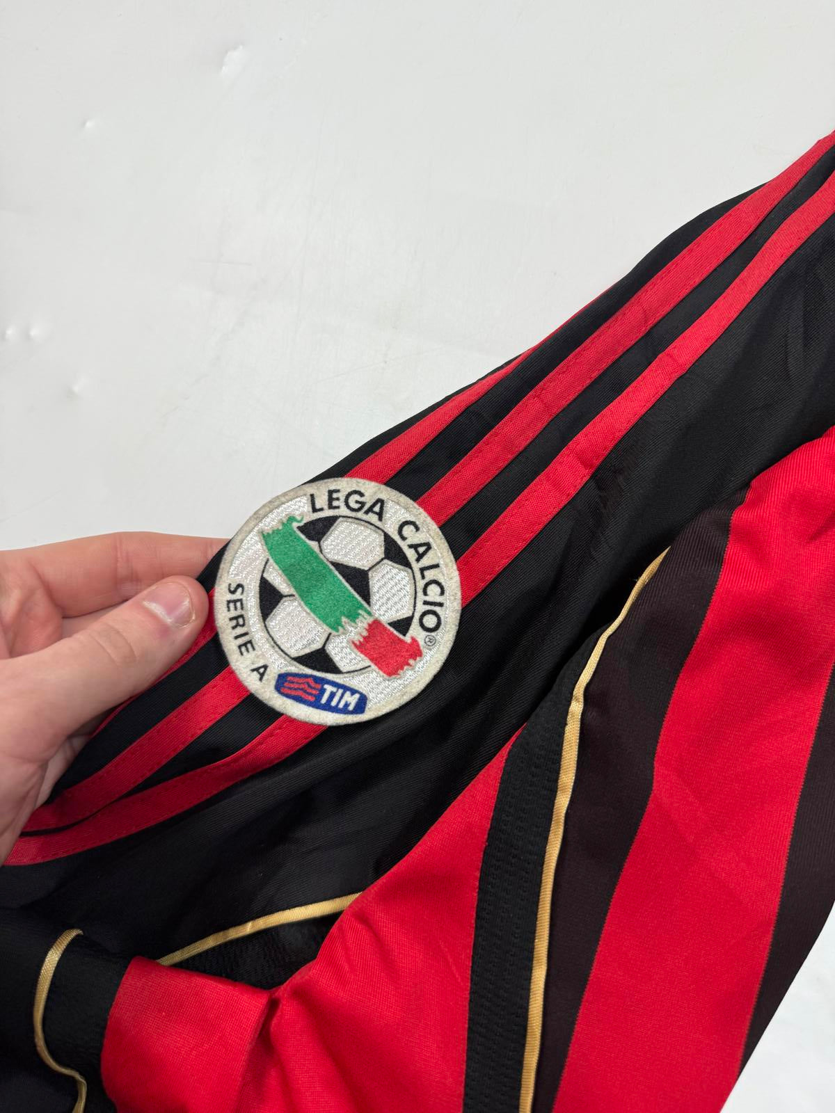 Vintage AC Milan 2006/07 Adidas Kaka football shirt (L)