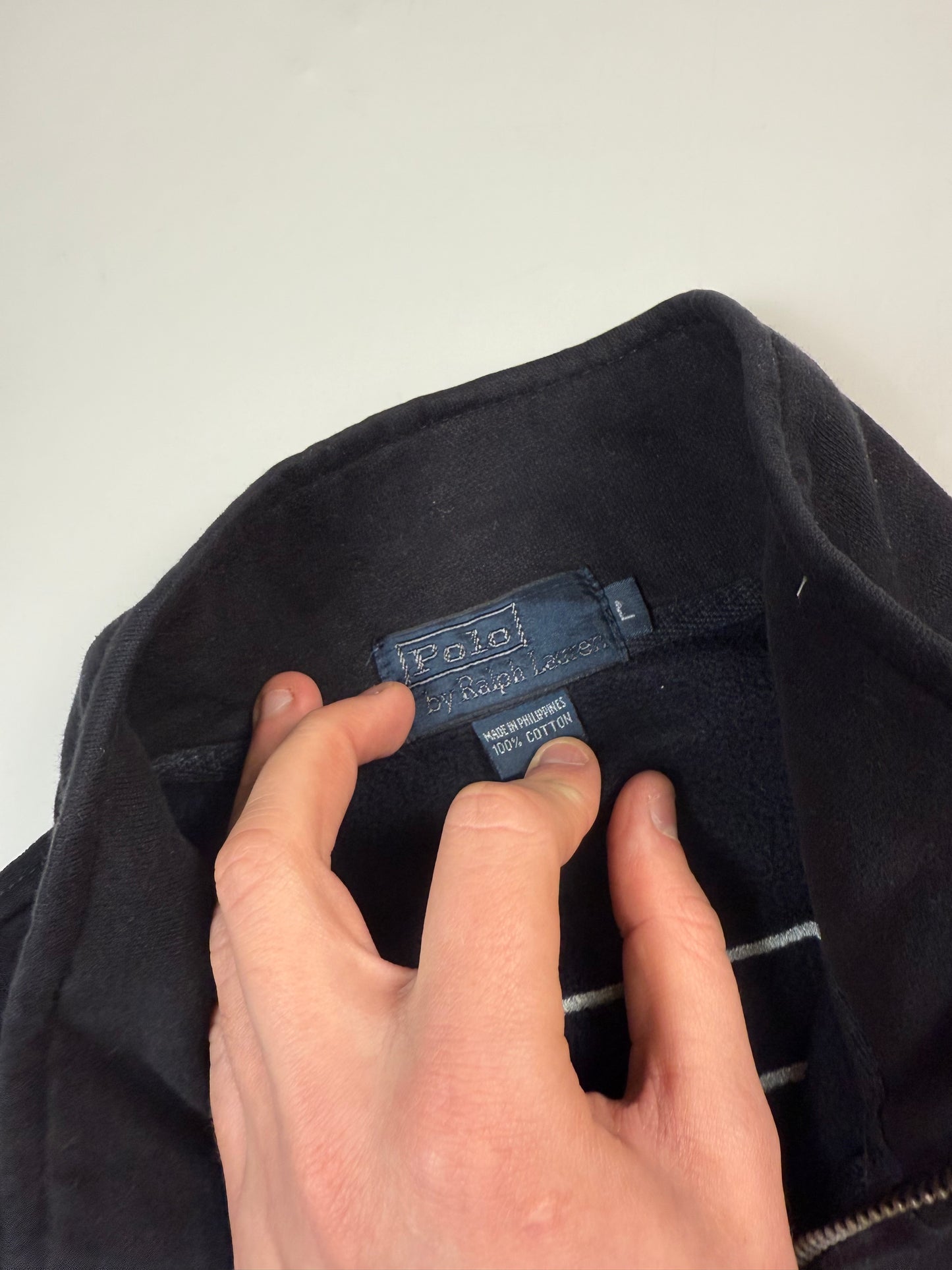 Vintage Polo Ralph Lauren USA big pony track top (L)