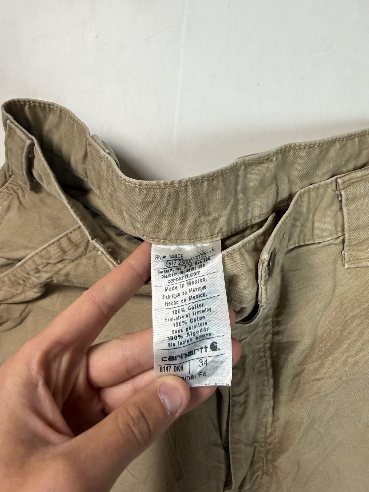 Carhartt baggy carpenter shorts (W34)