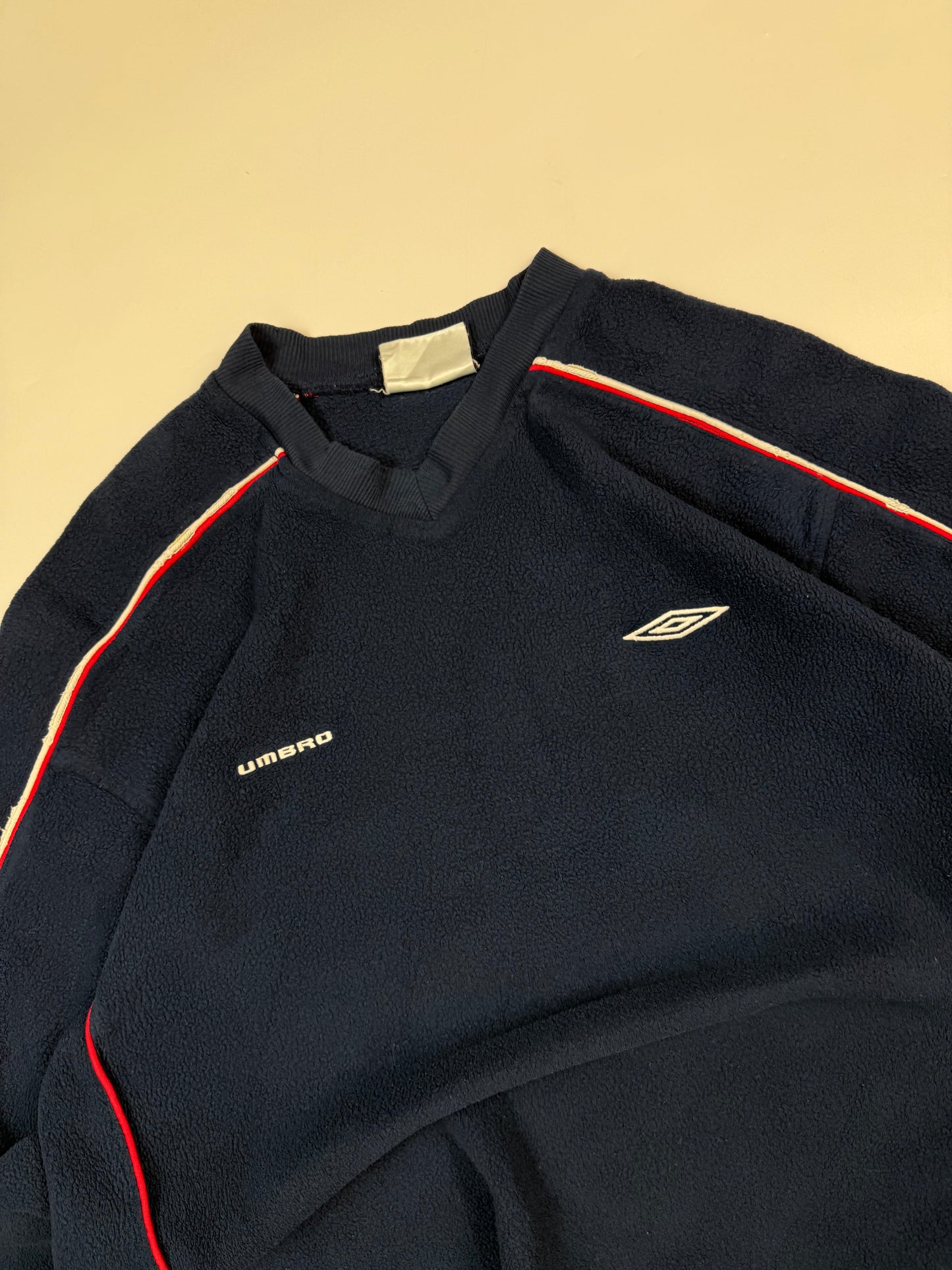 Vintage Umbro small logo fleece sweatshirt (L)
