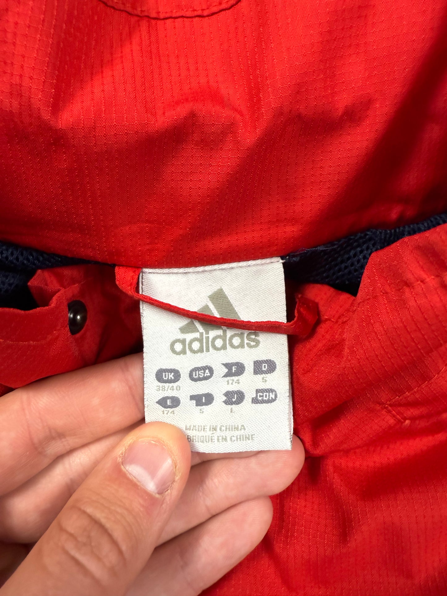 Munster 2009/10 Adidas rugby lightweight jacket (L)