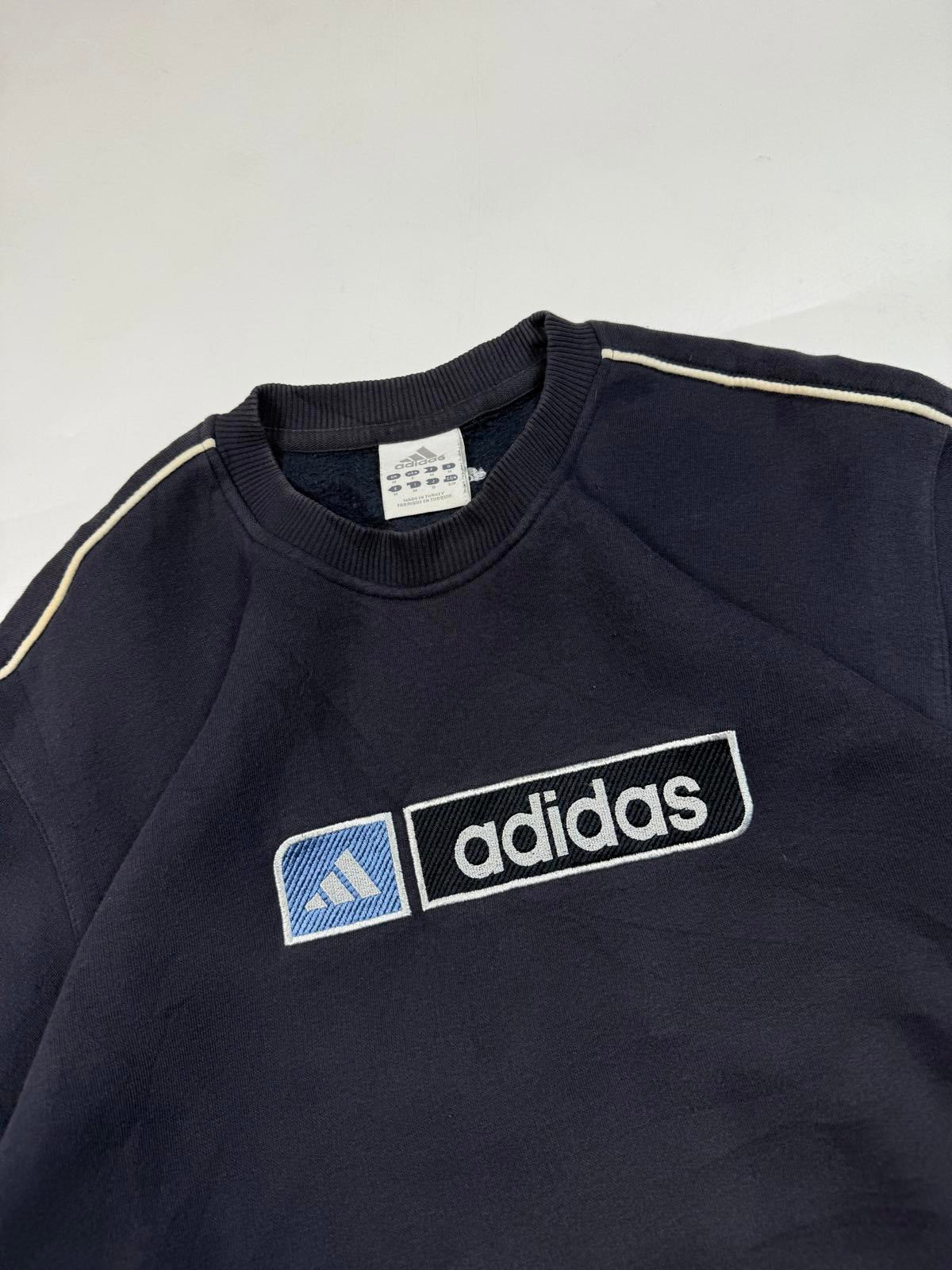 Vintage Adidas spell out sweatshirt (M)