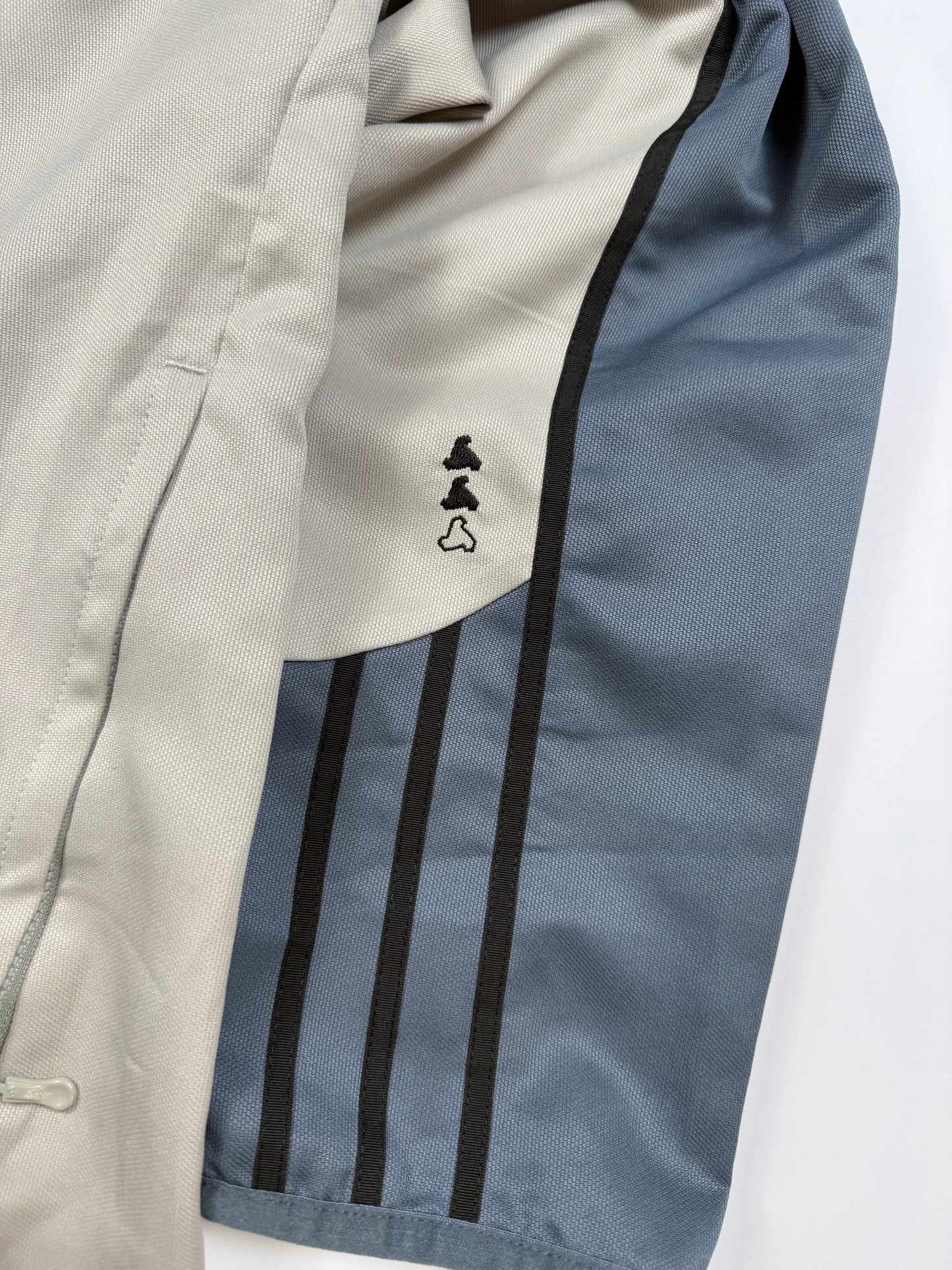 Vintage Adidas colour block track jacket (L)