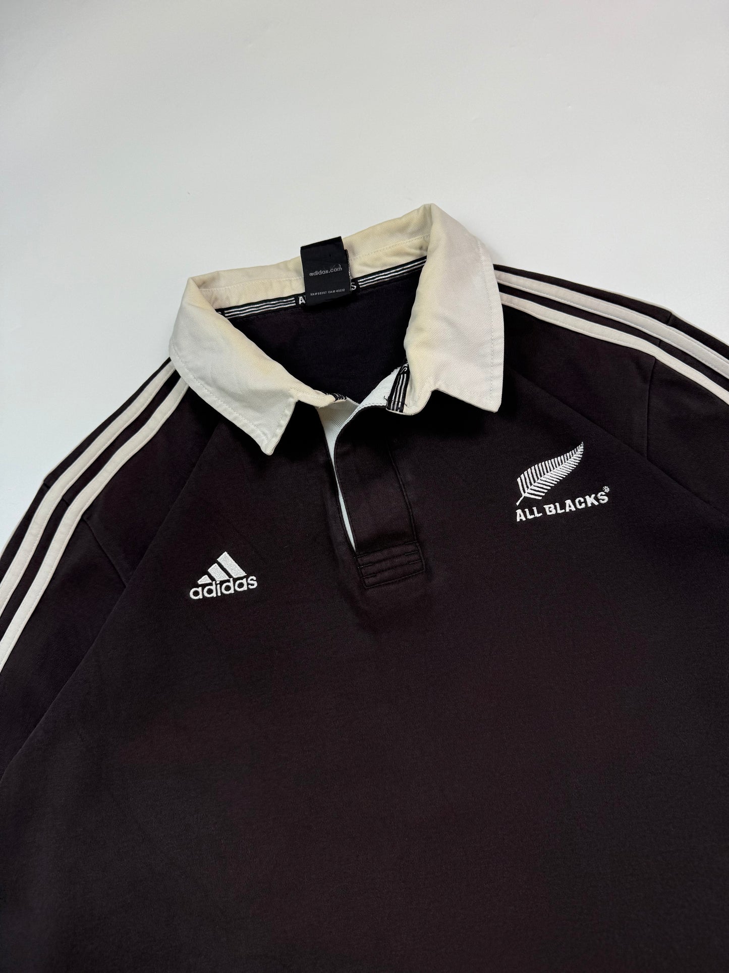 Vintage New Zealand 2008 Adidas rugby union shirt (L)