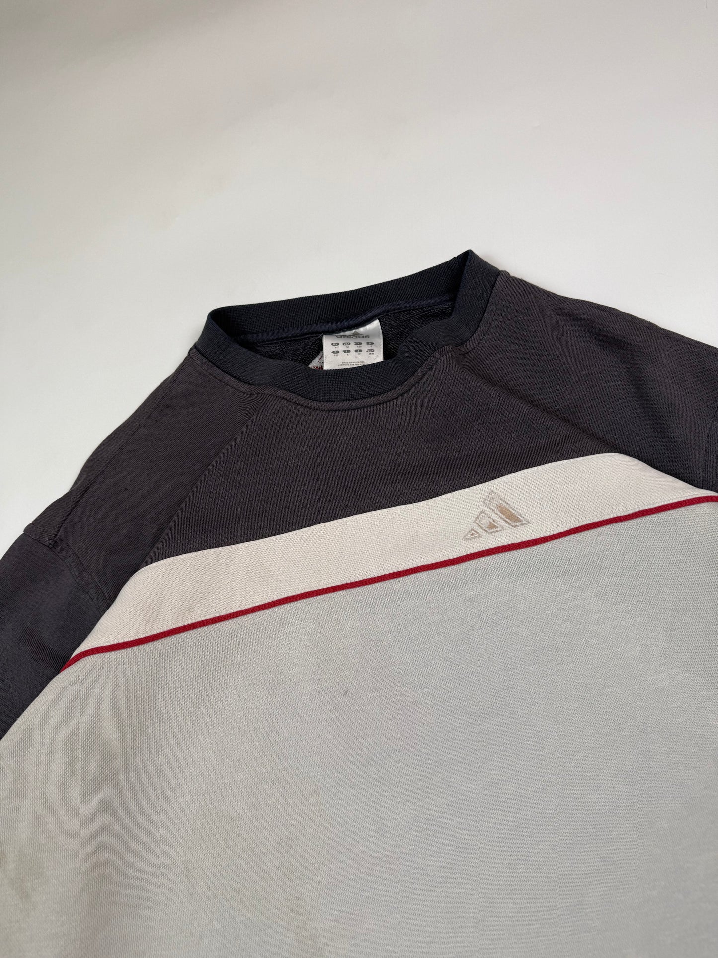 Vintage Adidas colour block sweatshirt (M)
