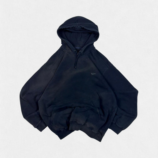 Vintage 90s Nike mini swoosh hoodie (L)