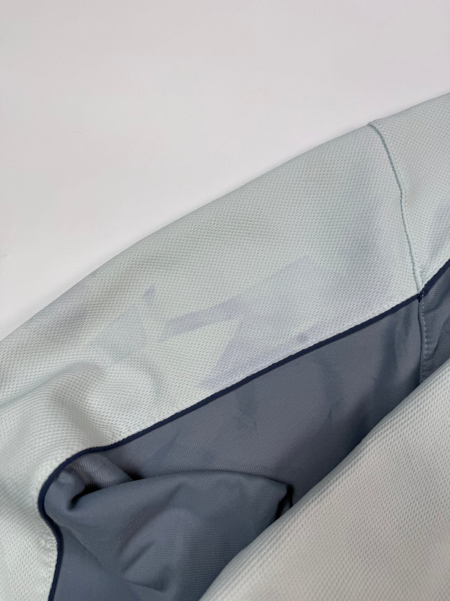 Vintage 90s Nike mini swoosh zip up hoodie (M)