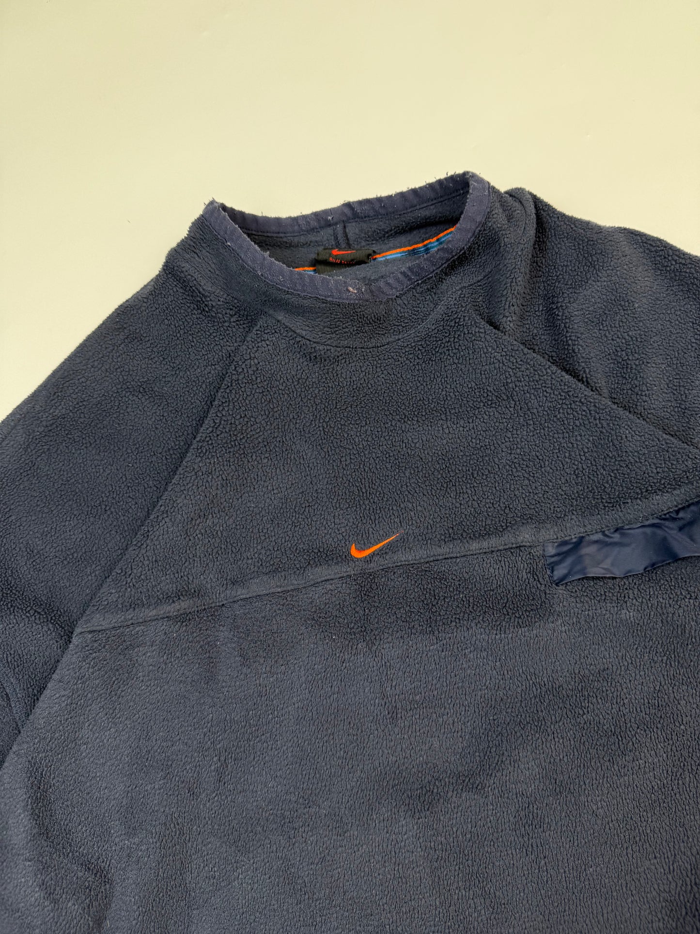 Vintage 90s Nike centre swoosh fleece sweatshirt (L)